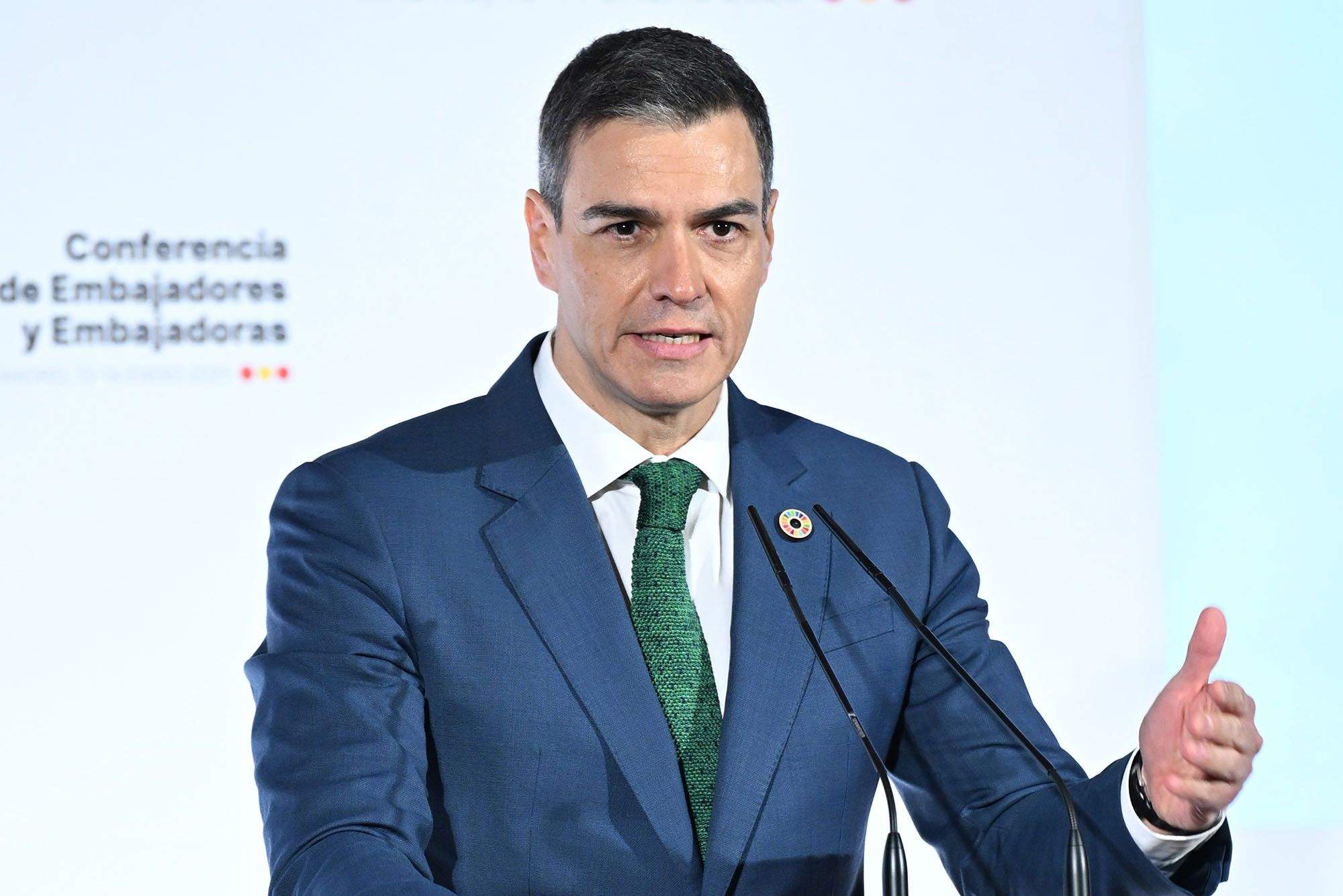 Pedro Sánchez, presidente del Gobierno de España