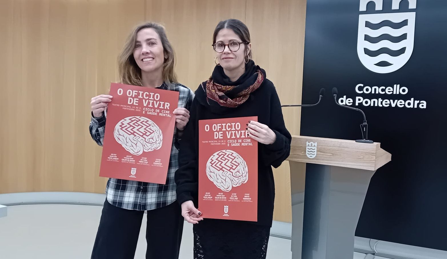 Ana Barreiro y Anabel Gulías presentan el ciclo de cine y salud mental 'Oficio de vivir'