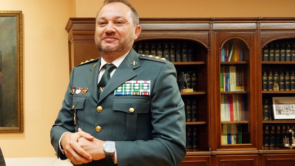 Manuel Touceda, coronel da Garda Civil de Pontevedra