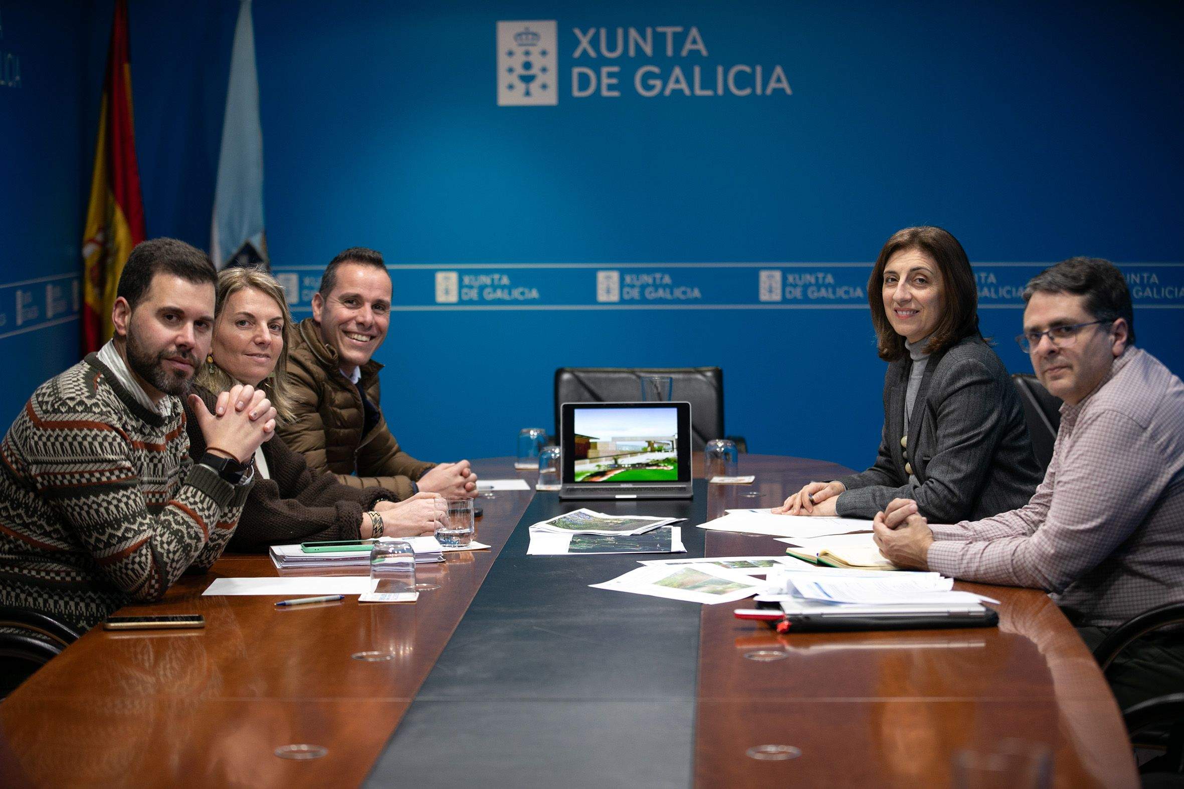 Reunión entre o Concello de Moraña e a Consellería de Medio Ambiente