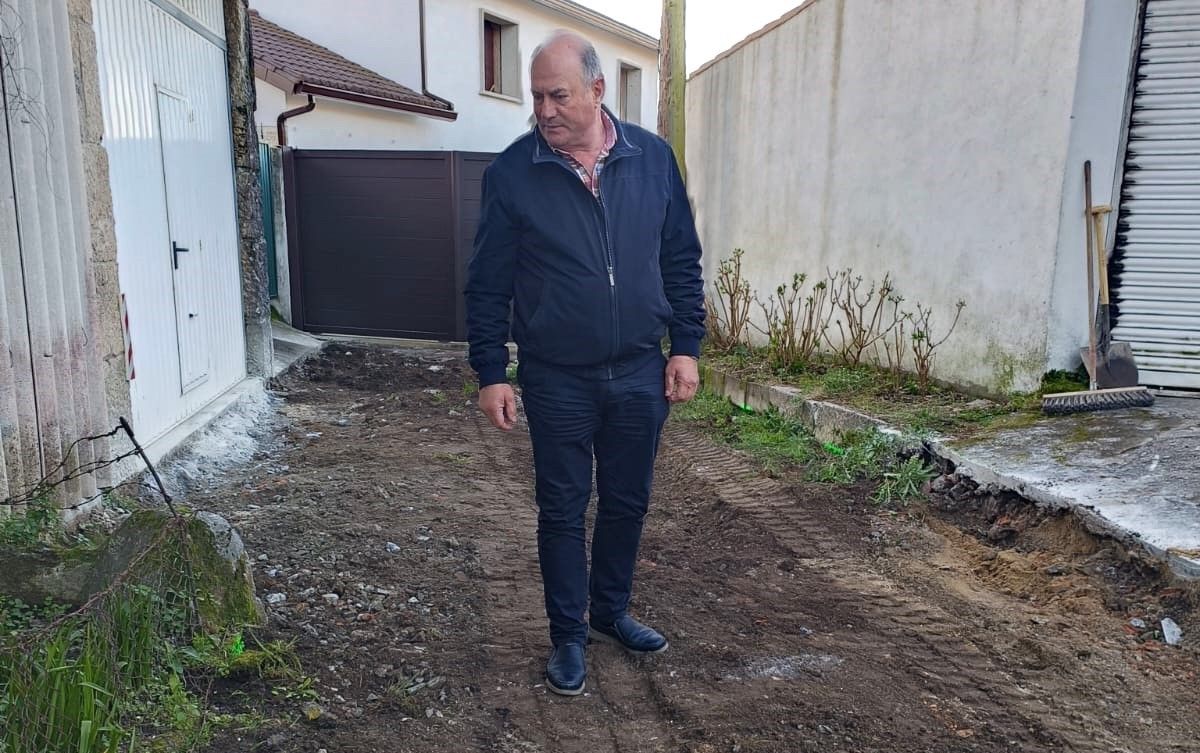 Marcial García, en la 3ª Travesía da Seara