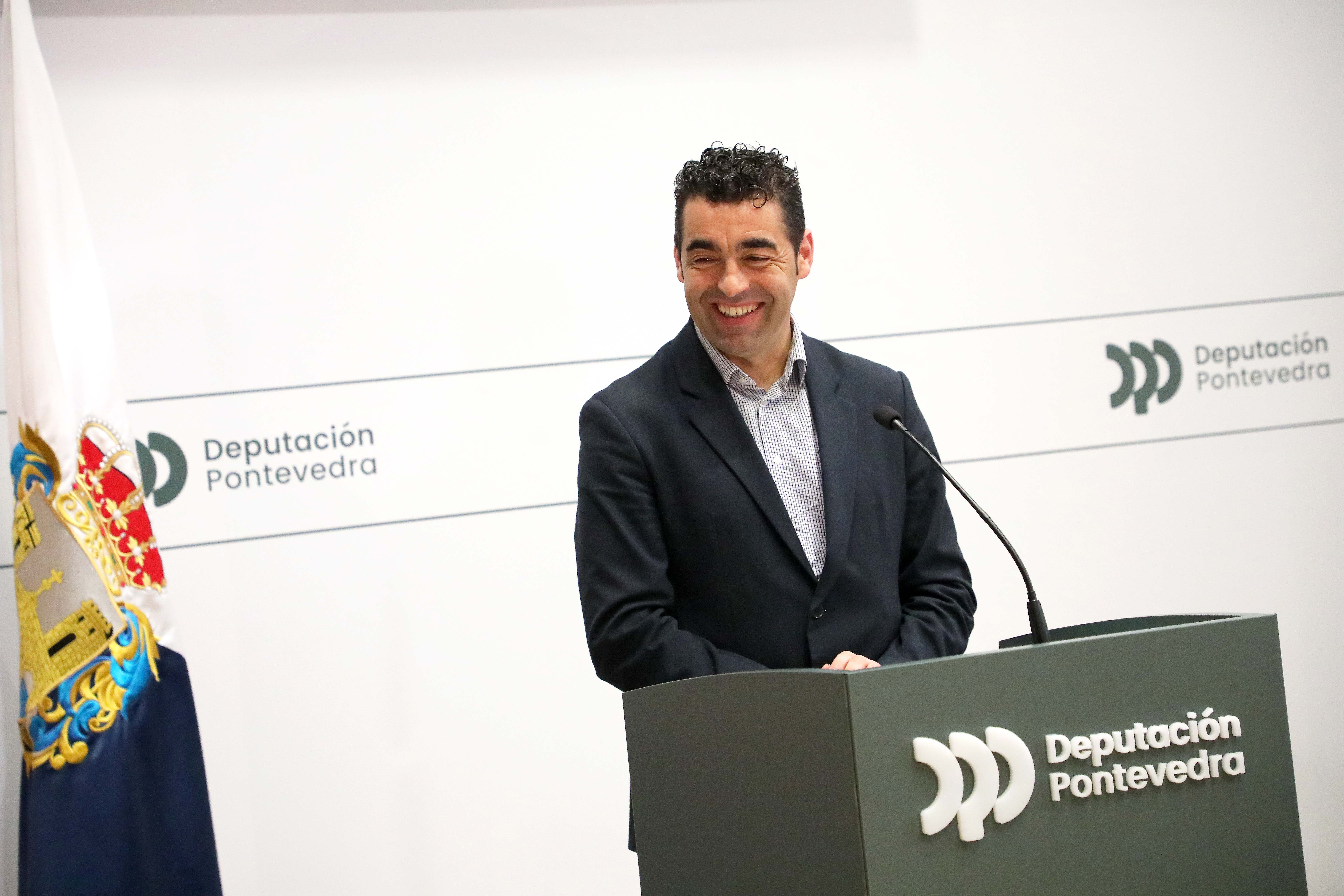 Luis López, presidente de la Deputación de Pontevedra