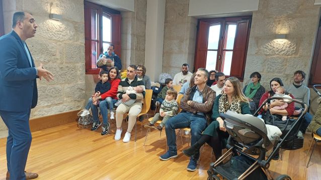 Acto de benvida a nenos nados en Poio