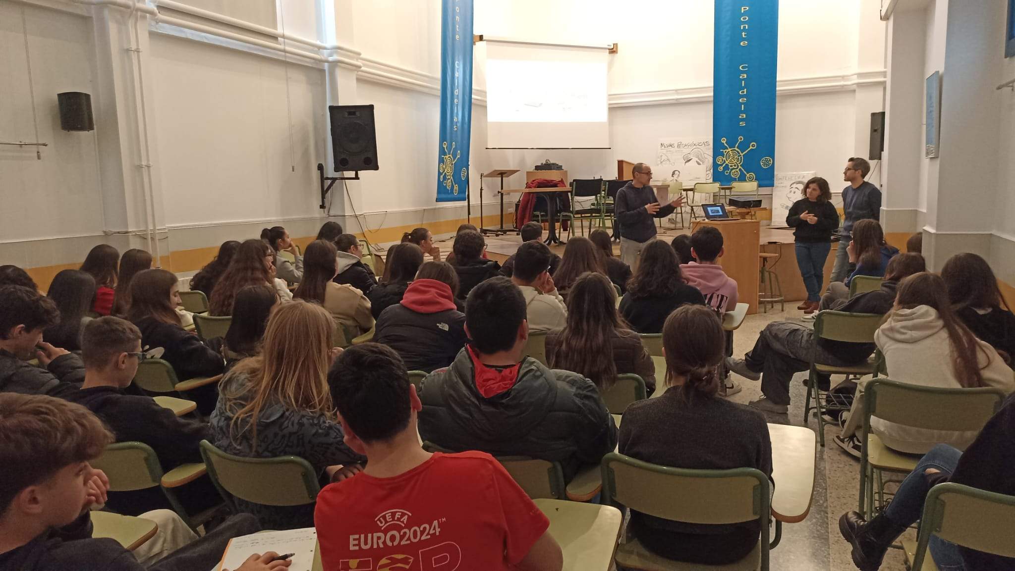 Proyecto europeo RISC PLUS en el IES de Ponte Caldelas