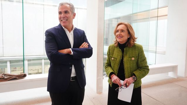 Ángeles Tilve e Rafa Domínguez presentaron a programación do Museo para 2025