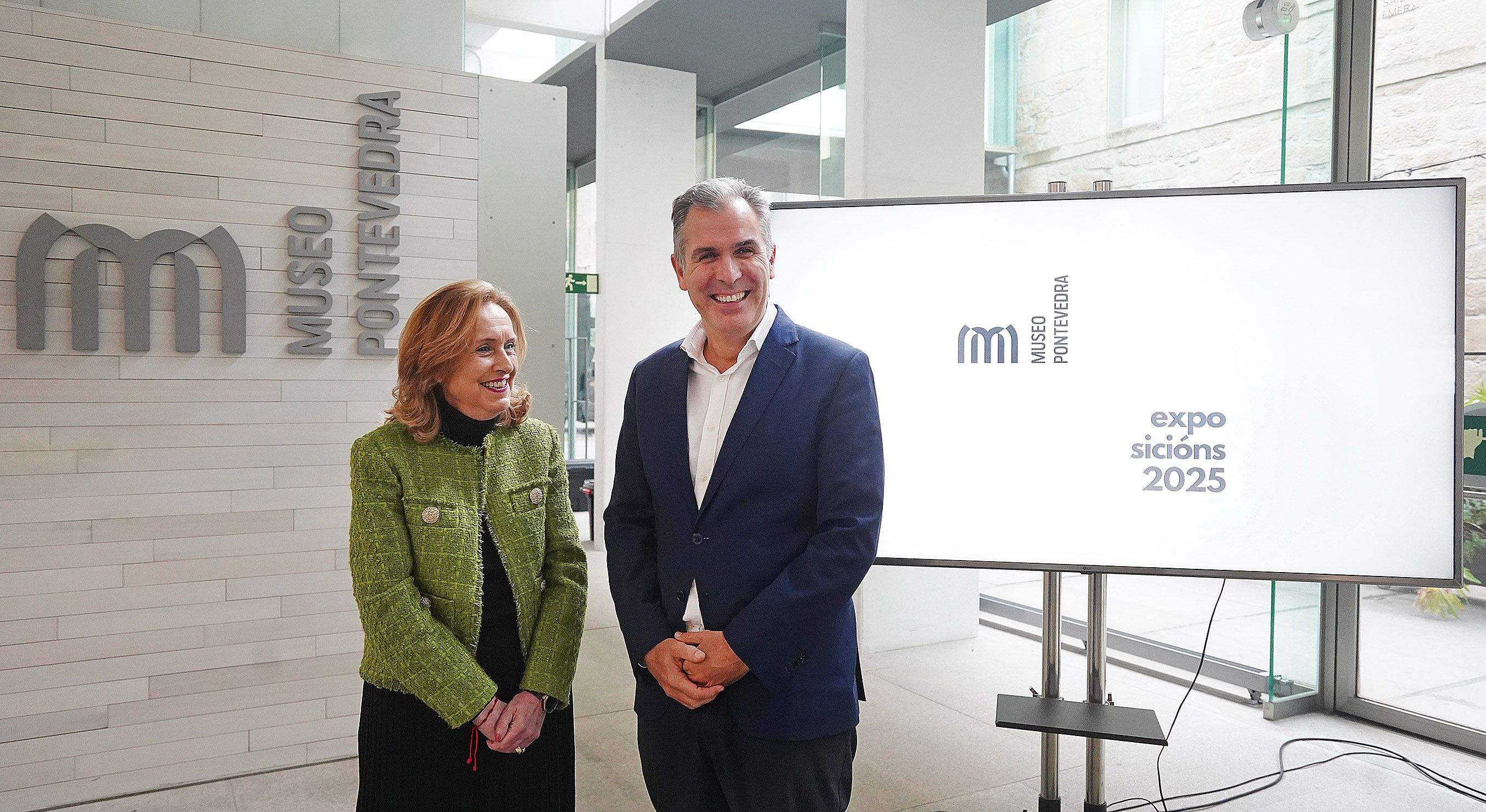 Ángeles Tilve e Rafa Domínguez presentaron a programación do Museo para 2025