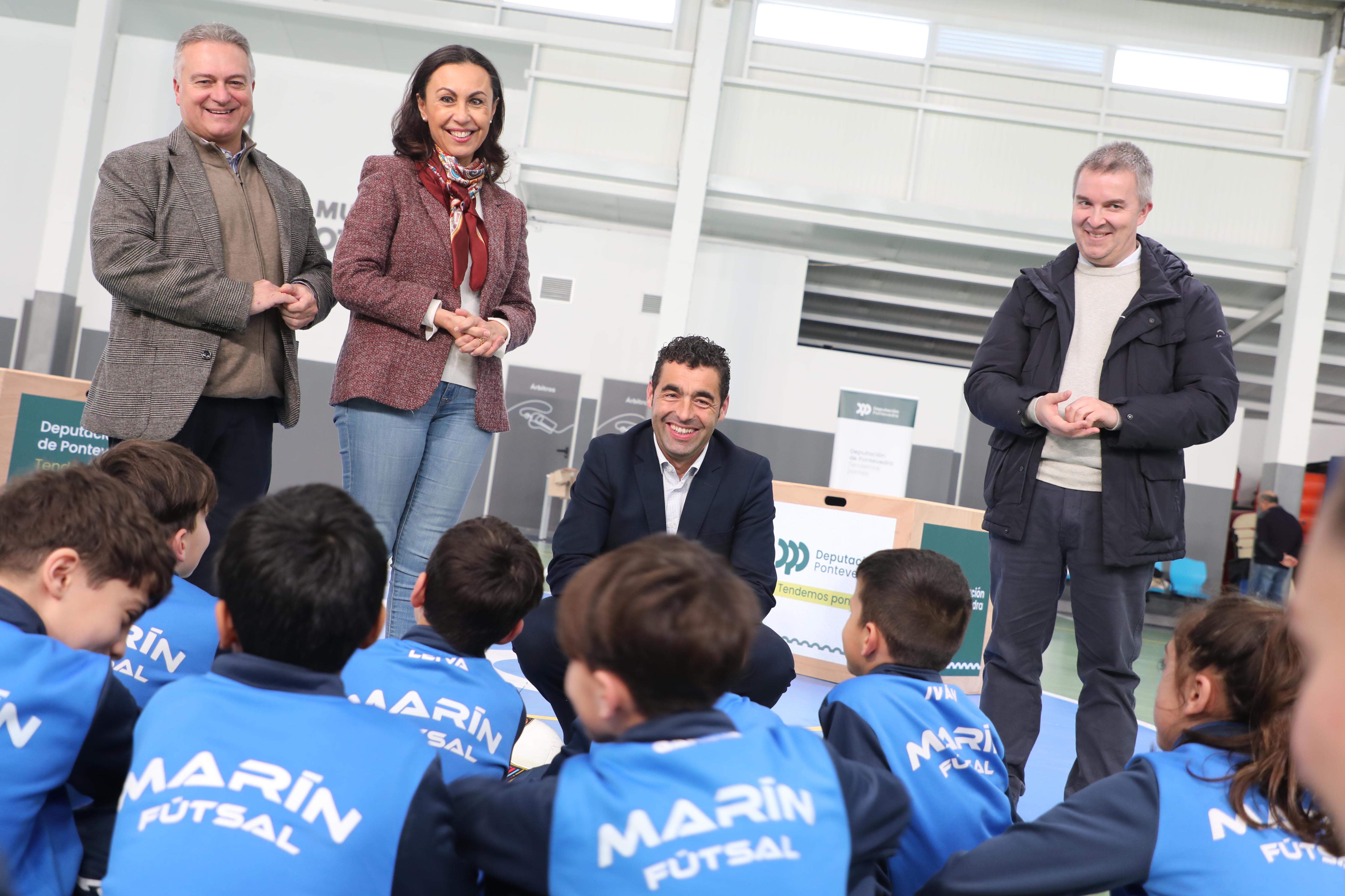 Inauguración de la reforma del Pabellón de A Cañota