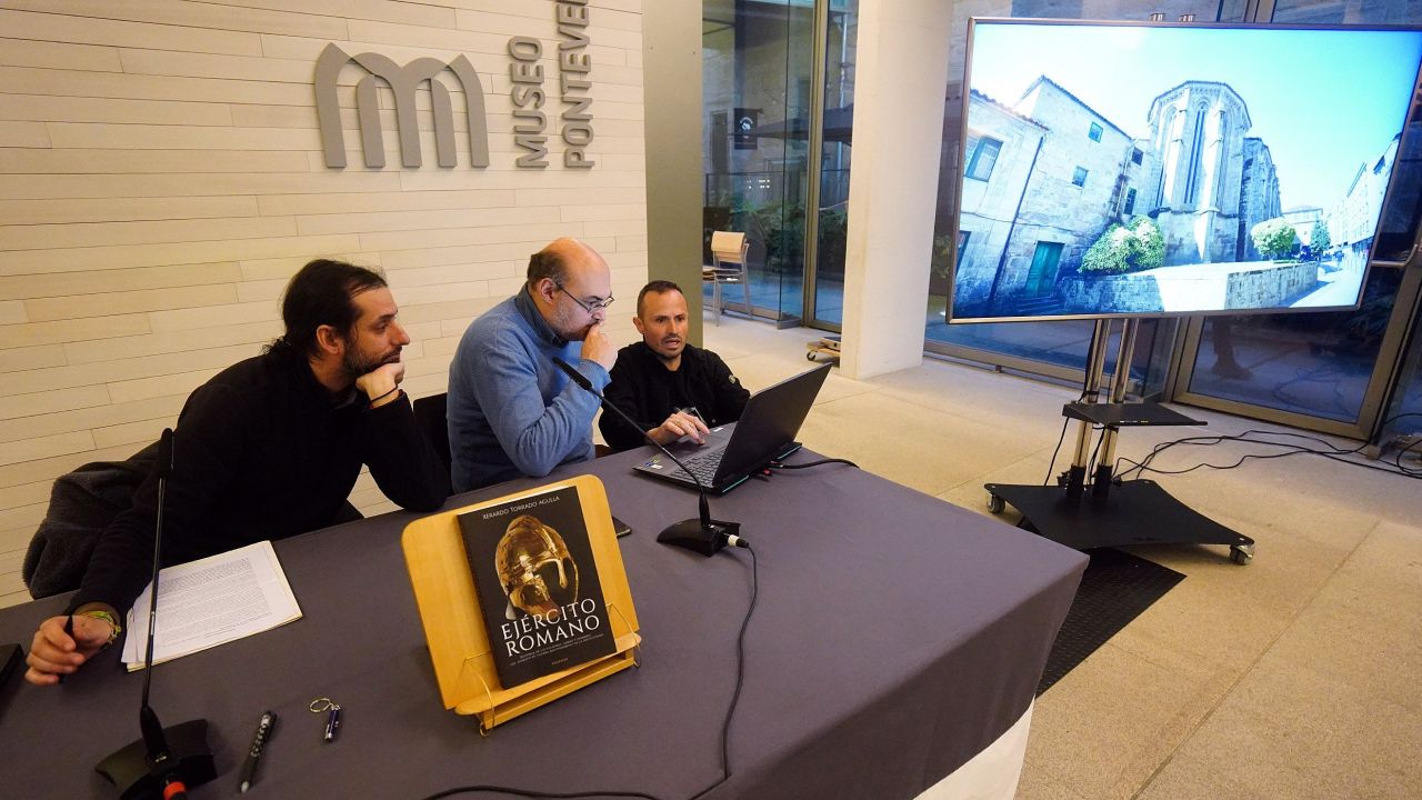 Presentación de 'Ejército Romano' no Museo