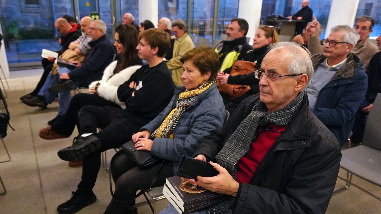 Público na presentación de 'Ejército romano'
