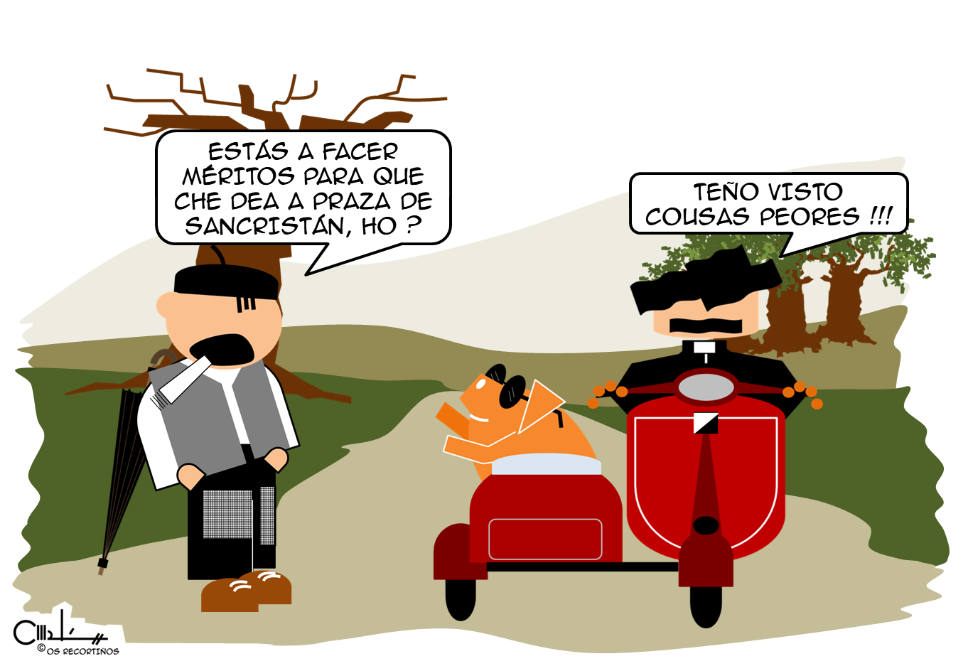 Os Recortiños cousas peores