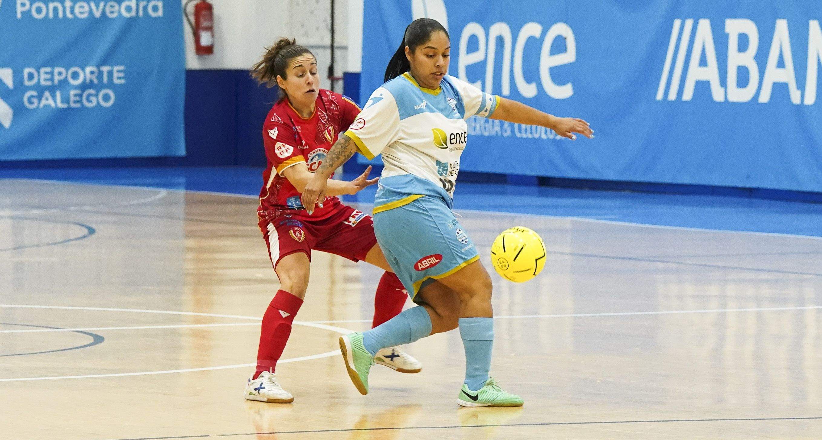 Partido entre o Poio Pescamar e Marín Futsal na Seca Partido entre o Poio Pescamar e Marín Futsal na Seca