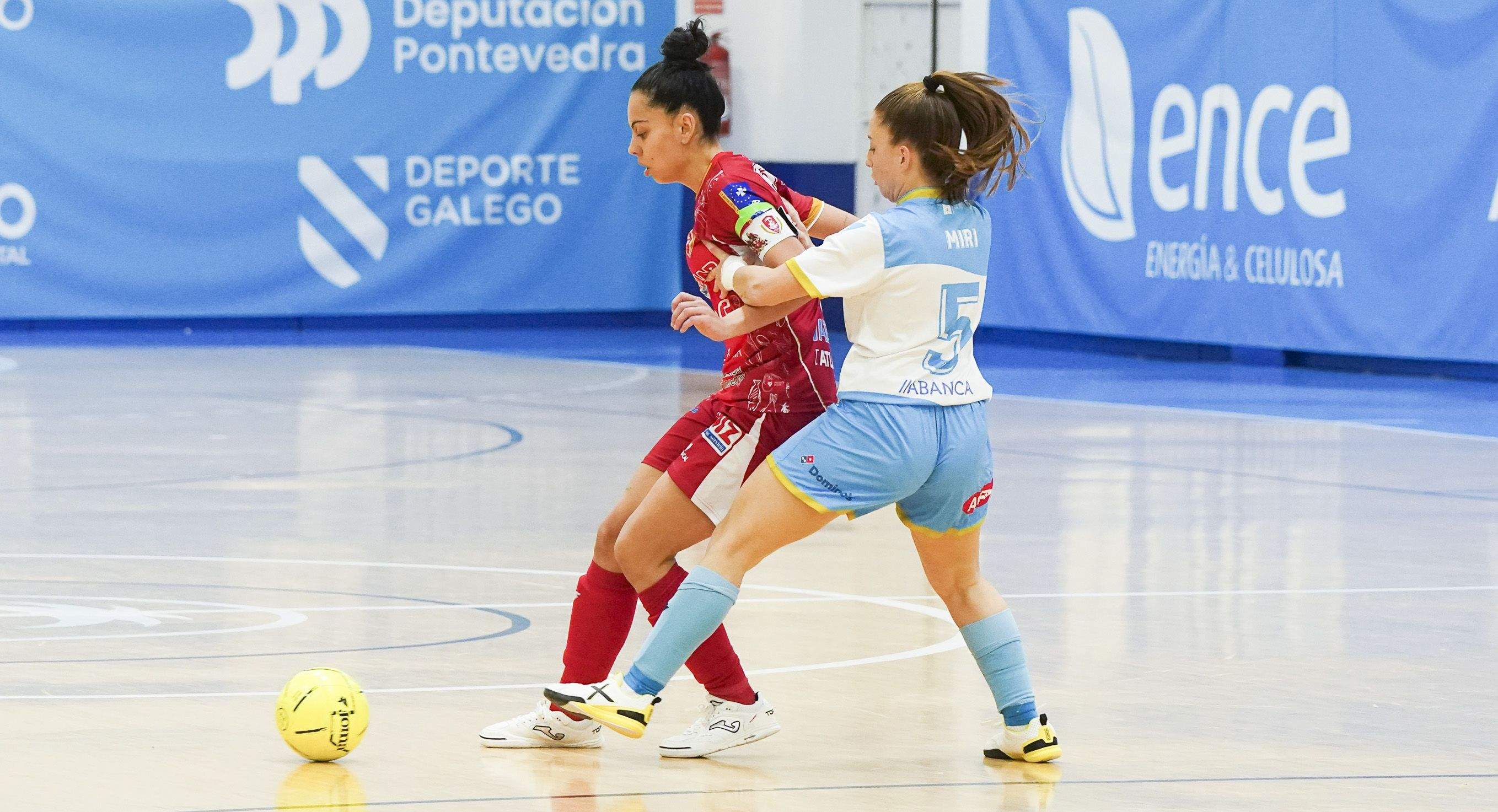 Partido entre o Poio Pescamar e Marín Futsal na Seca Partido entre o Poio Pescamar e Marín Futsal na Seca