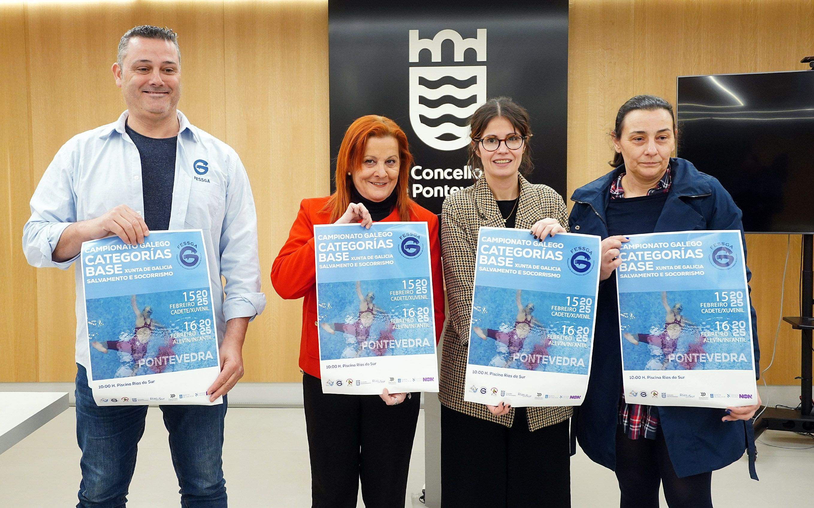Presentación del Campeonato Gallego de Piscina Categorías Base de Salvamento y Socorrismo