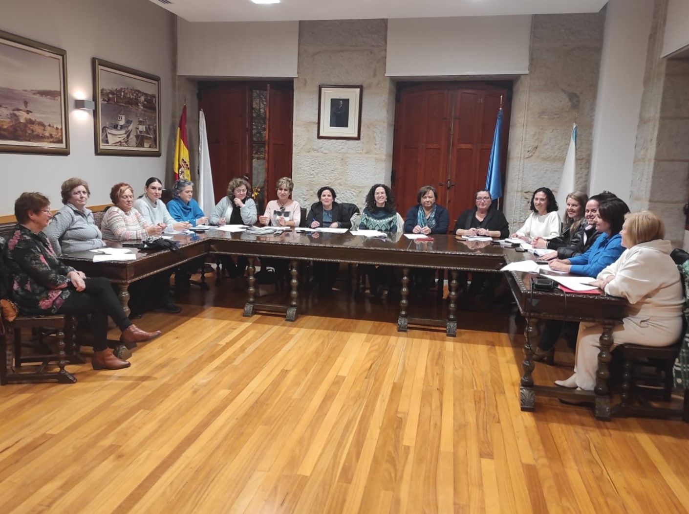 Reunión do Consello Municipal da Muller