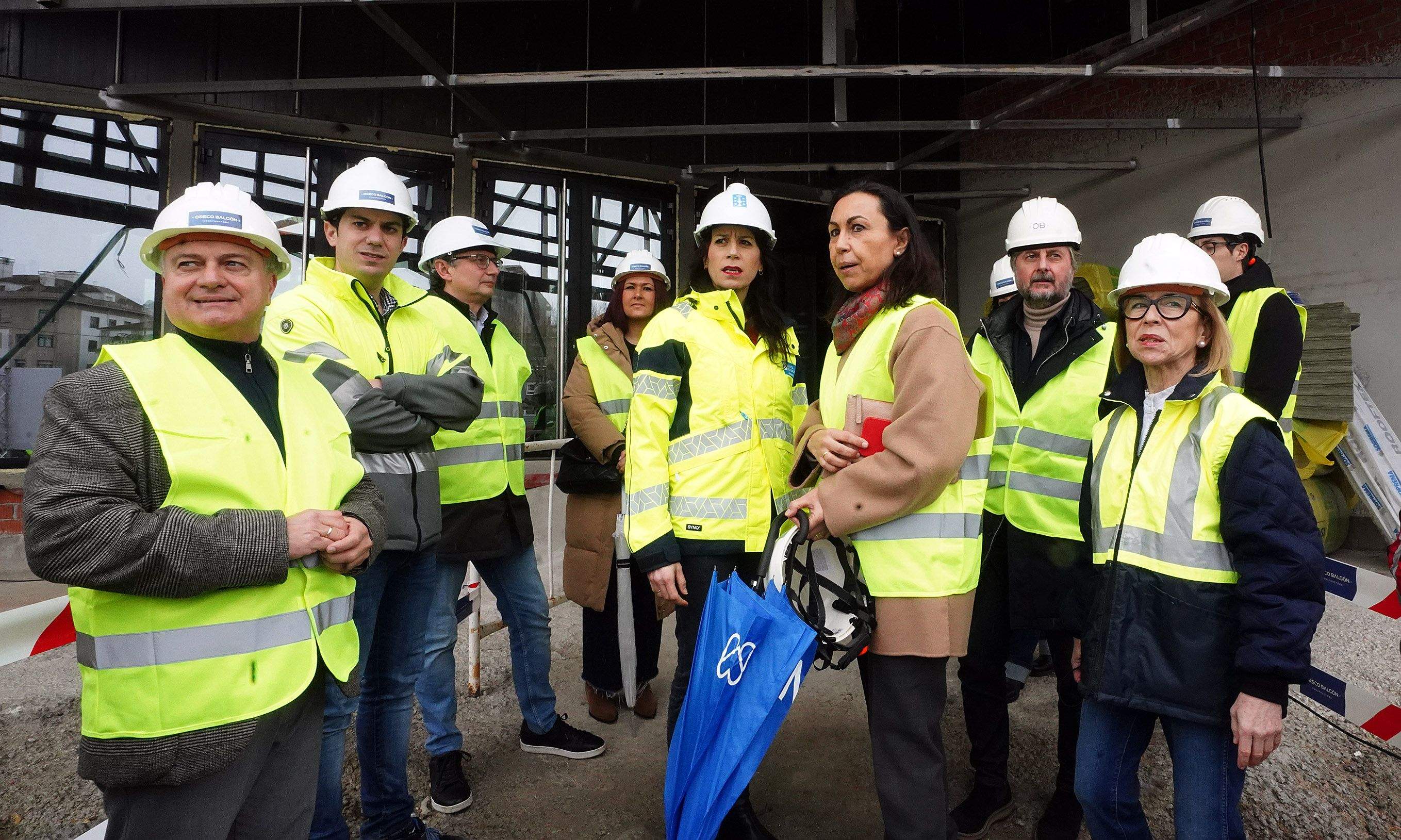 Visita a las obras del Auditorio de Marín Visita a las obras del Auditorio de Marín