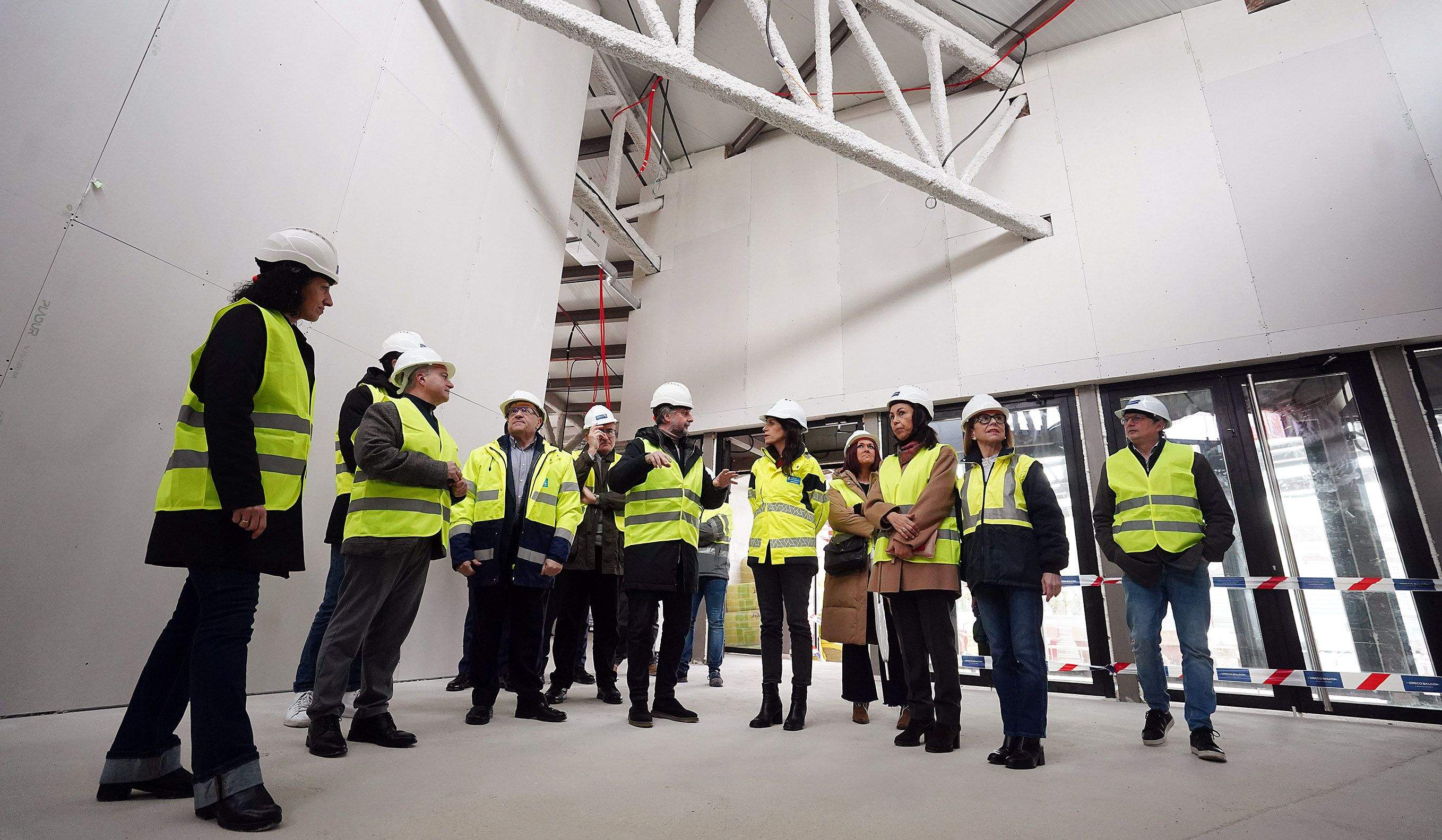 Visita a las obras del Auditorio de Marín Visita a las obras del Auditorio de Marín