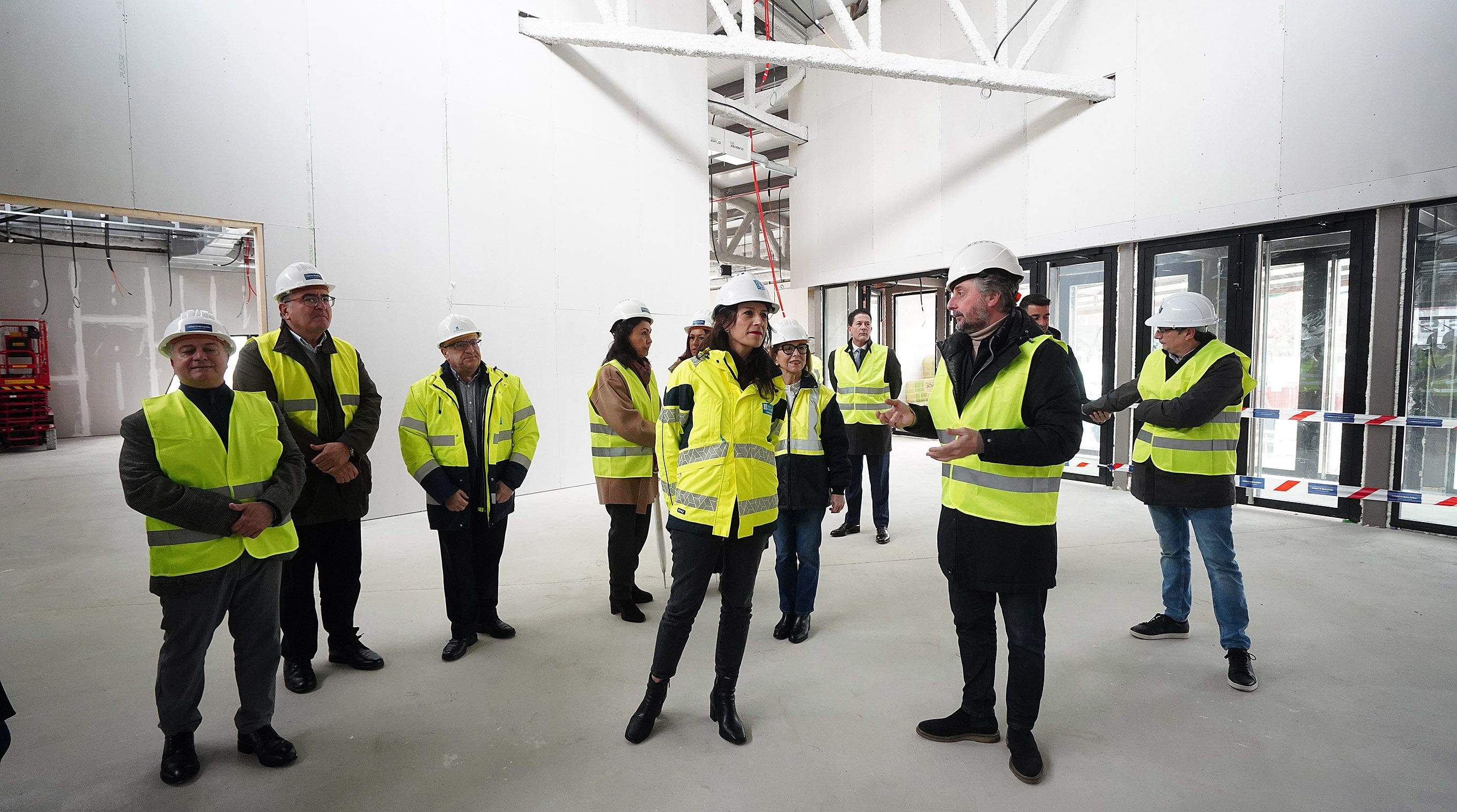 Visita a las obras del Auditorio de Marín Visita a las obras del Auditorio de Marín