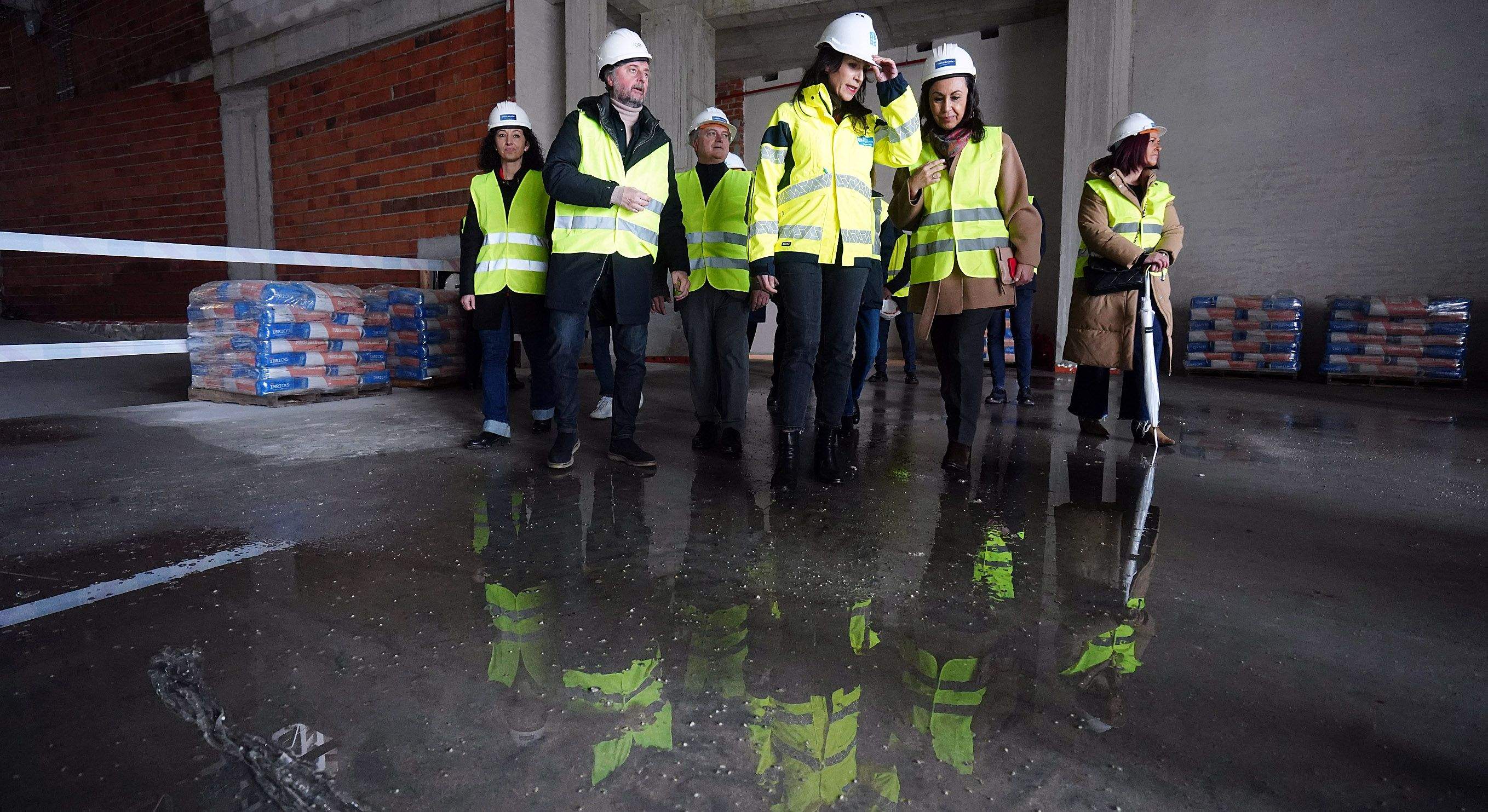 Visita a las obras del Auditorio de Marín Visita a las obras del Auditorio de Marín