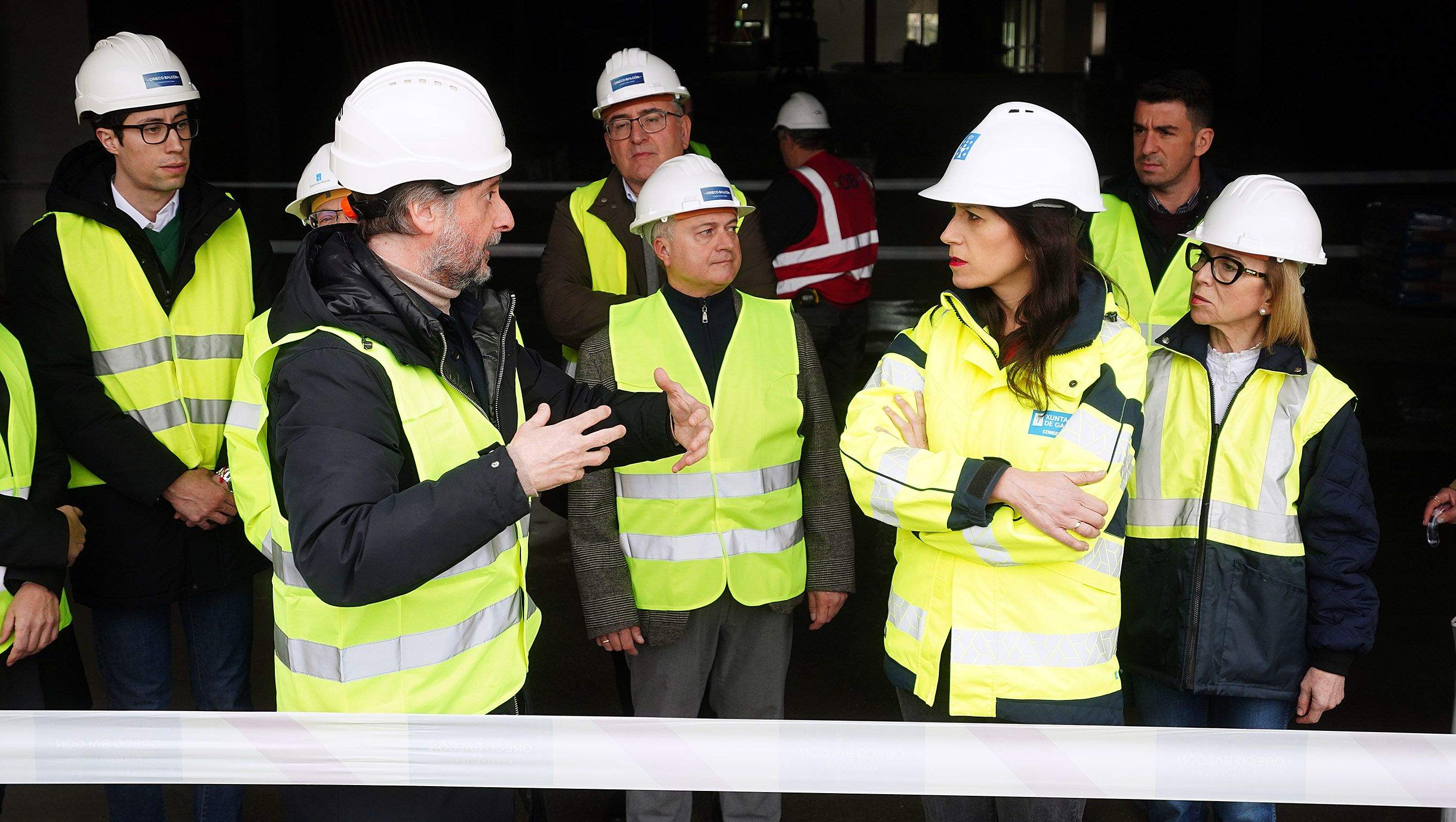 Visita a las obras del Auditorio de Marín Visita a las obras del Auditorio de Marín