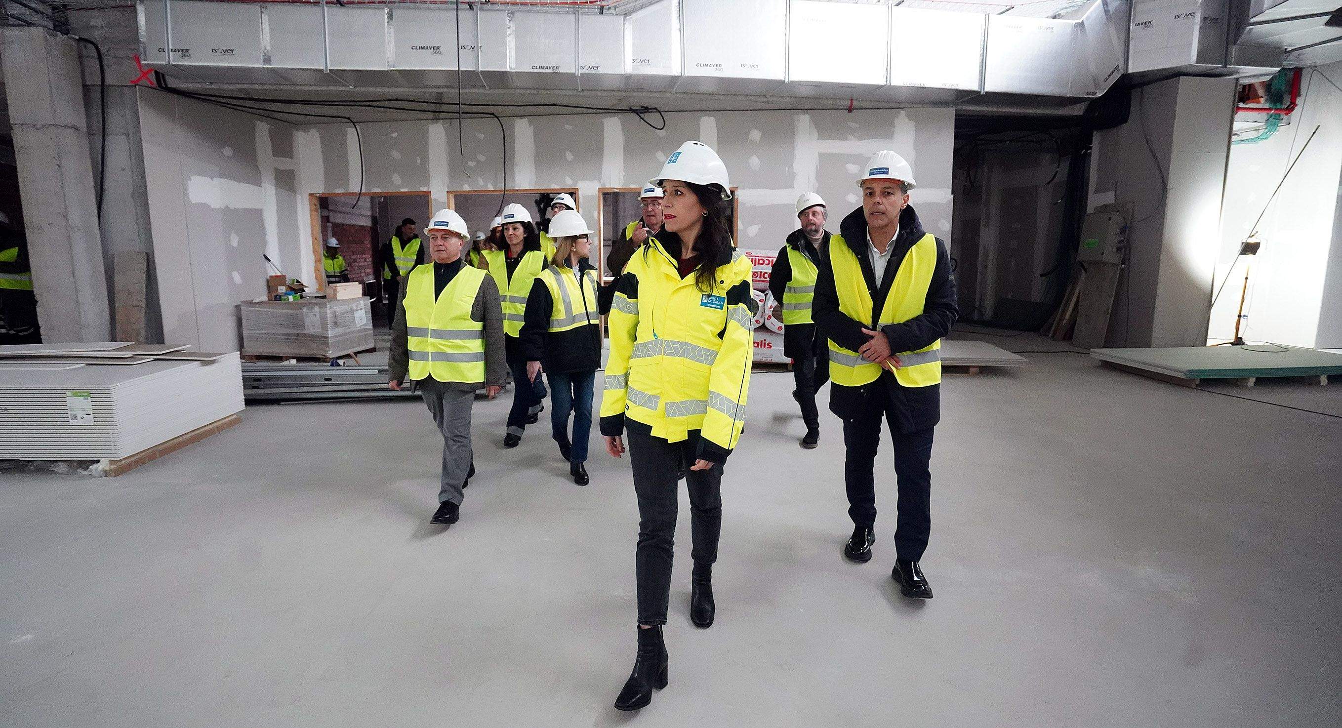 Visita a las obras del Auditorio de Marín Visita a las obras del Auditorio de Marín