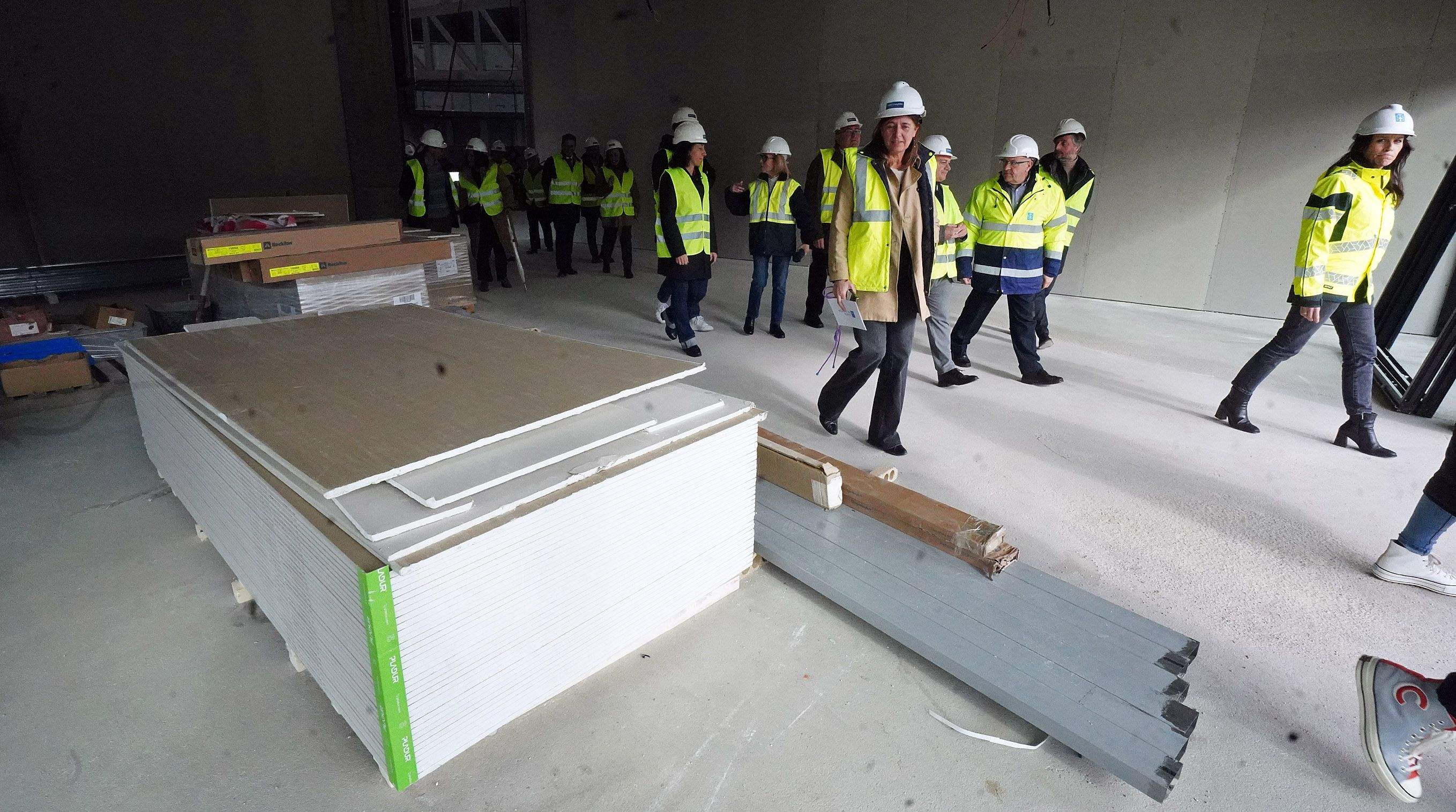 Visita a las obras del Auditorio de Marín Visita a las obras del Auditorio de Marín