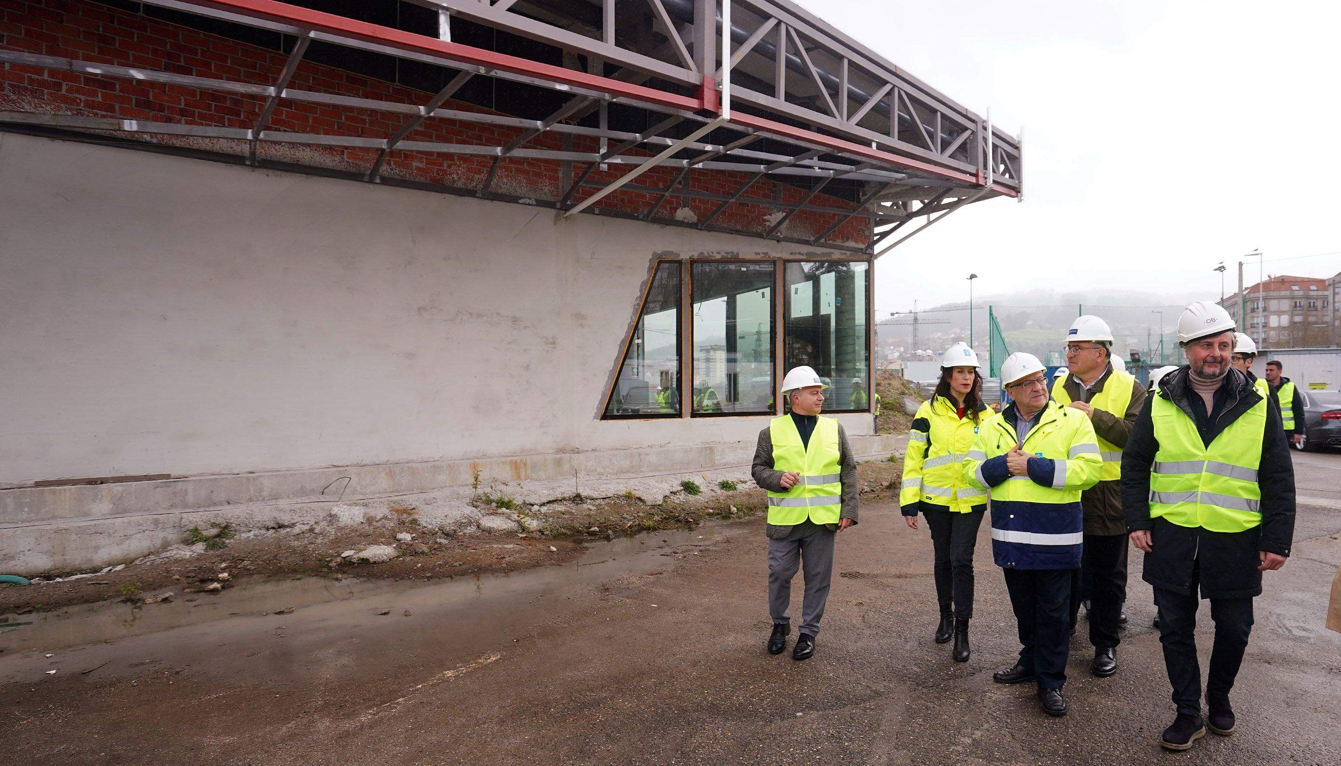 Visita a las obras del Auditorio de Marín Visita a las obras del Auditorio de Marín