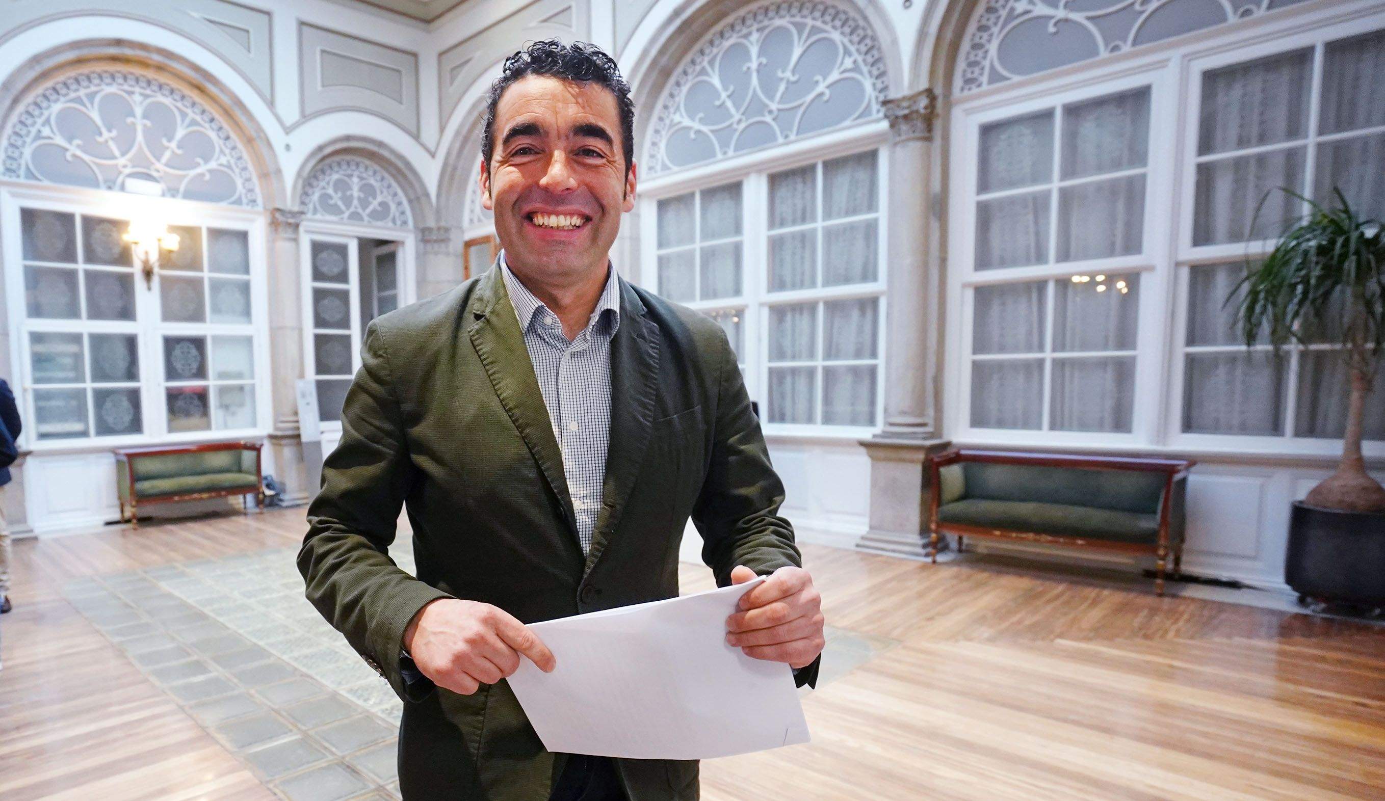 Luis López, presidente da Deputación de Pontevedra