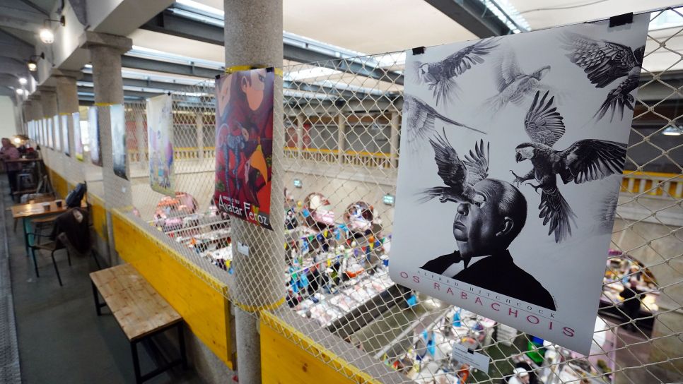 Mostra de carteis para o Entroido pontevedrés no mercado municipal Mostra de carteis para o Entroido pontevedrés no mercado municipal