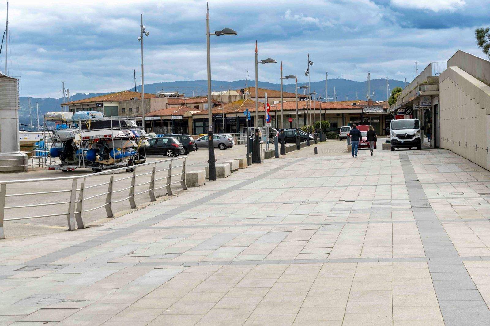 Acceso al Puerto de Sanxenxo