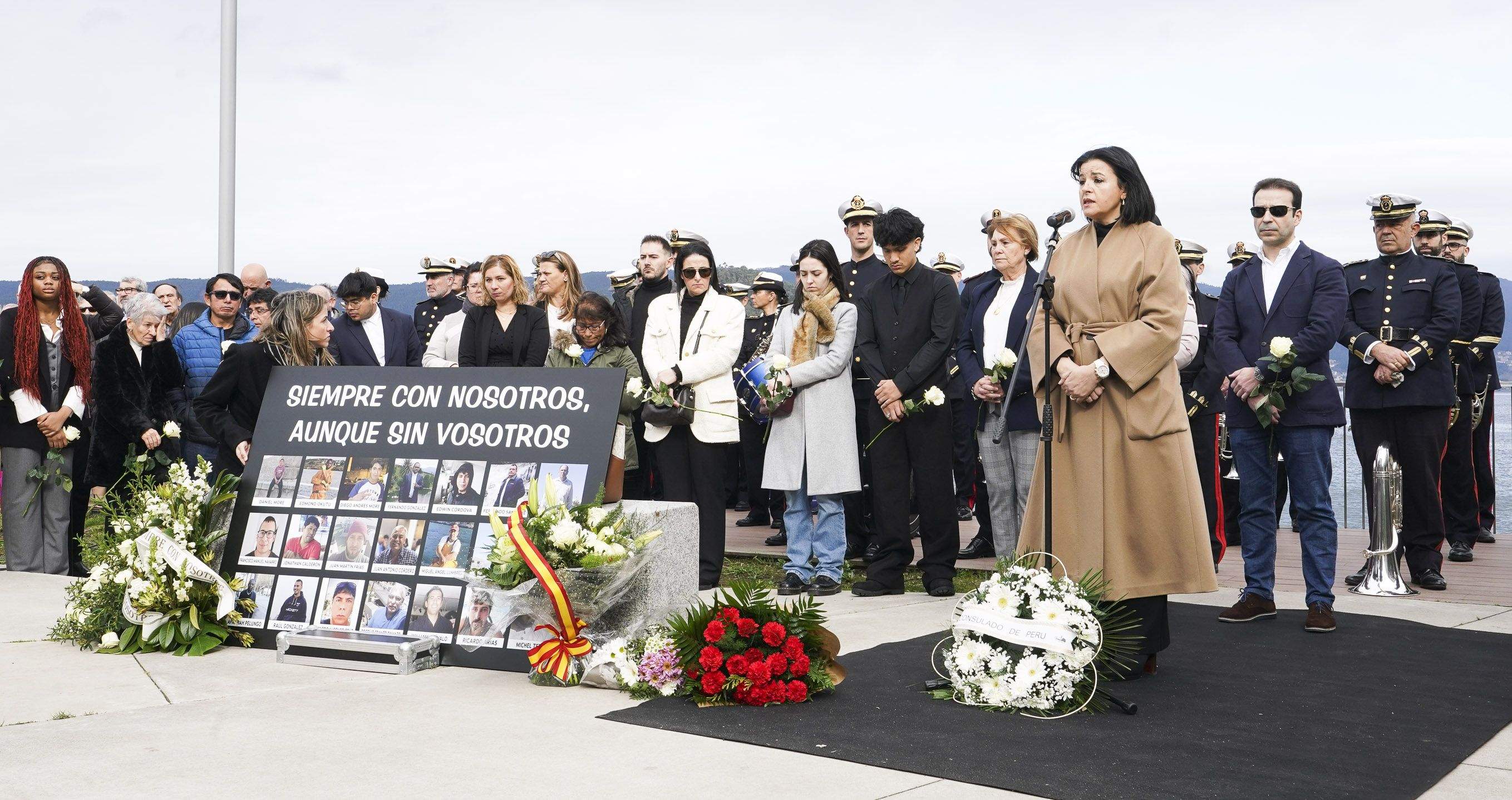 Homenaje por el tercer aniversario del naufragio del pesquero 'Villa de Pitanxo' Homenaje por el tercer aniversario del naufragio del pesquero 'Villa de Pitanxo'