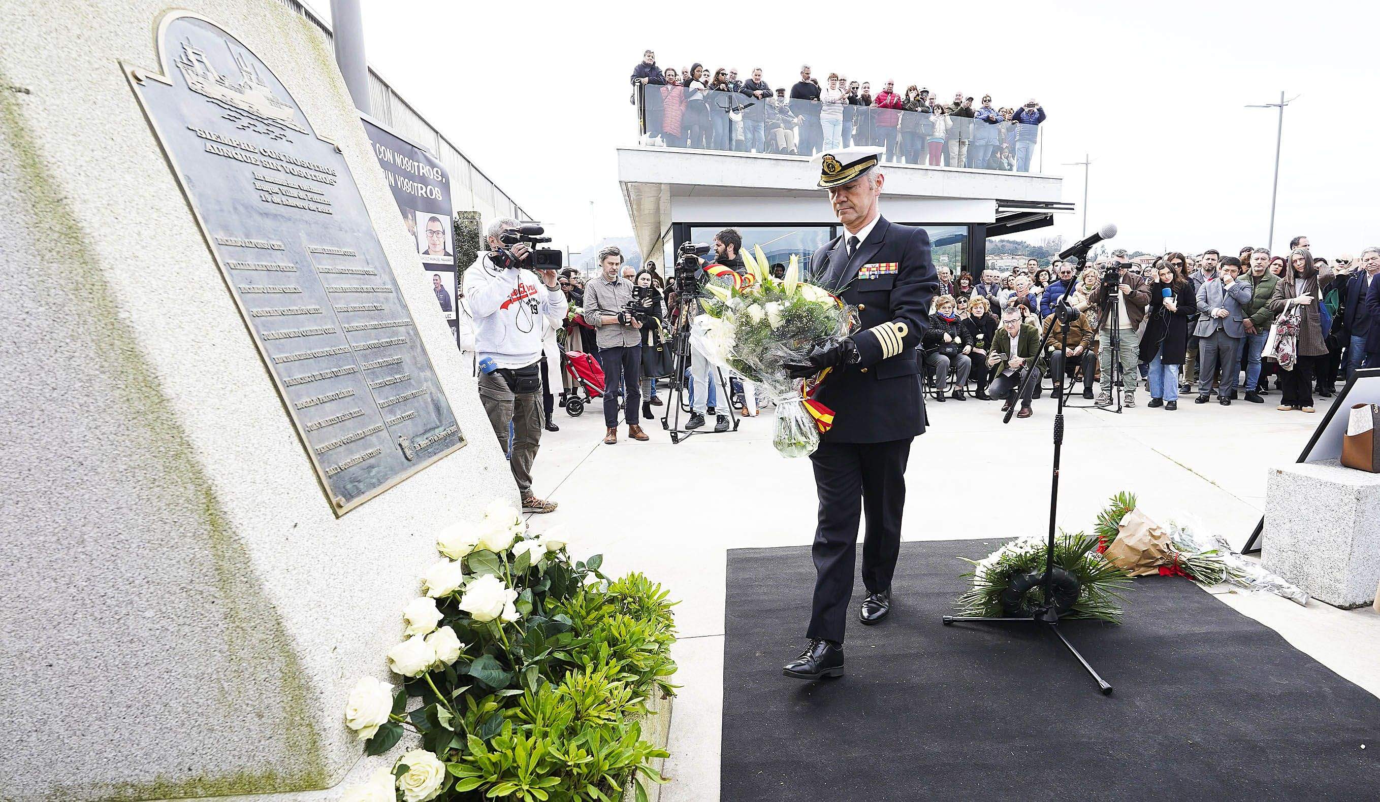 Homenaje por el tercer aniversario del naufragio del pesquero 'Villa de Pitanxo' Homenaje por el tercer aniversario del naufragio del pesquero 'Villa de Pitanxo'