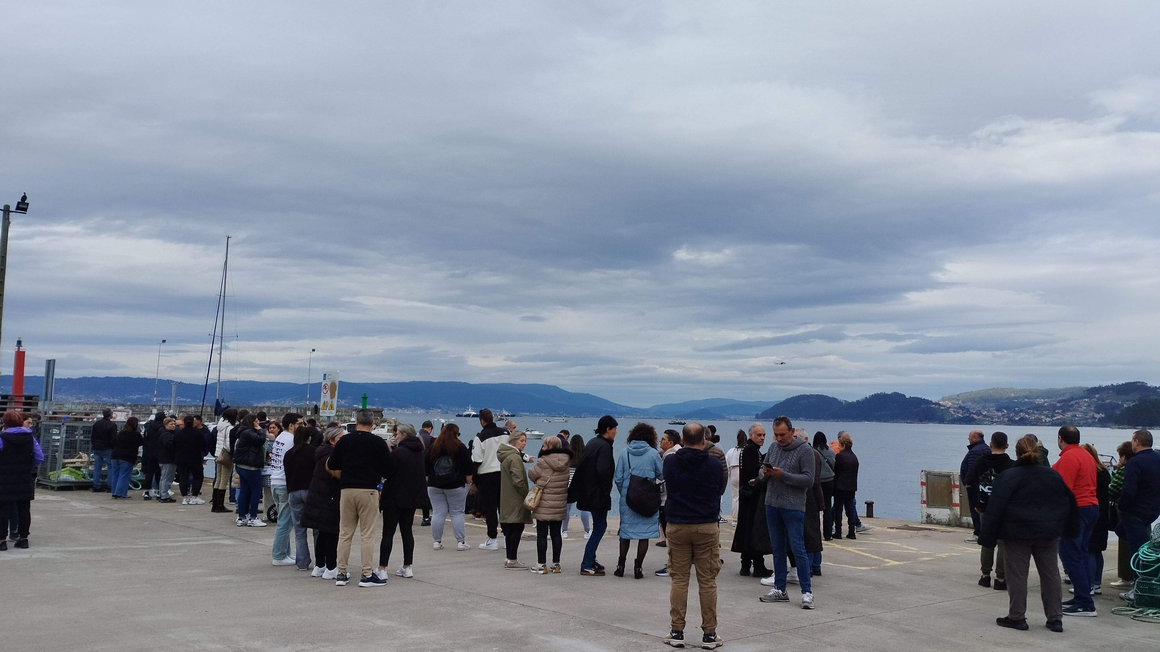 Preocupación en el puerto de Bueu por la desaparición de un pescador