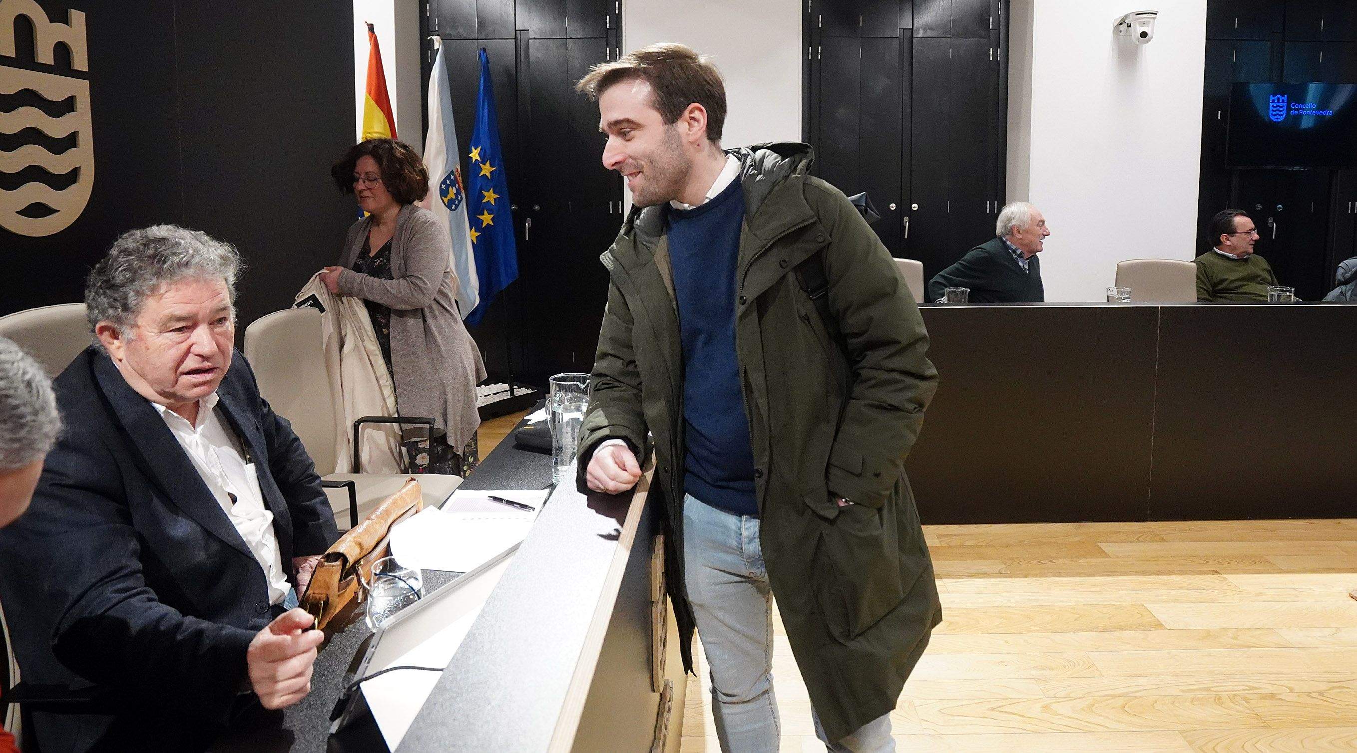 Pleno municipal de Pontevedra en el que se aprobaron los presupuestos de 2025