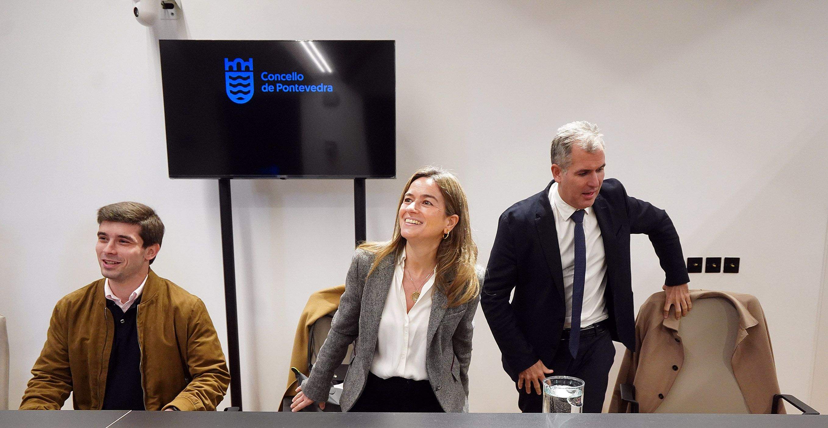 Pleno municipal de Pontevedra en el que se aprobaron los presupuestos de 2025