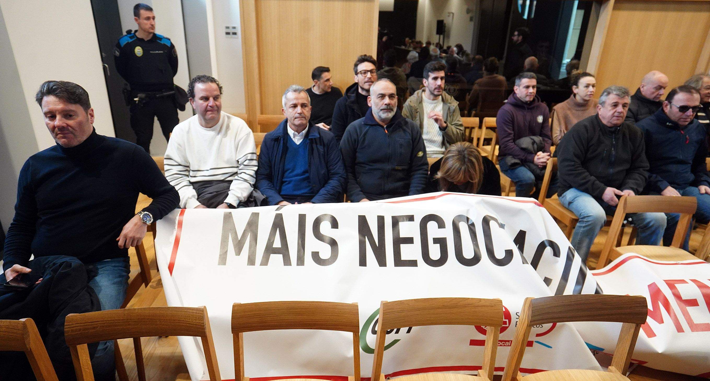 Pleno municipal de Pontevedra en el que se aprobaron los presupuestos de 2025