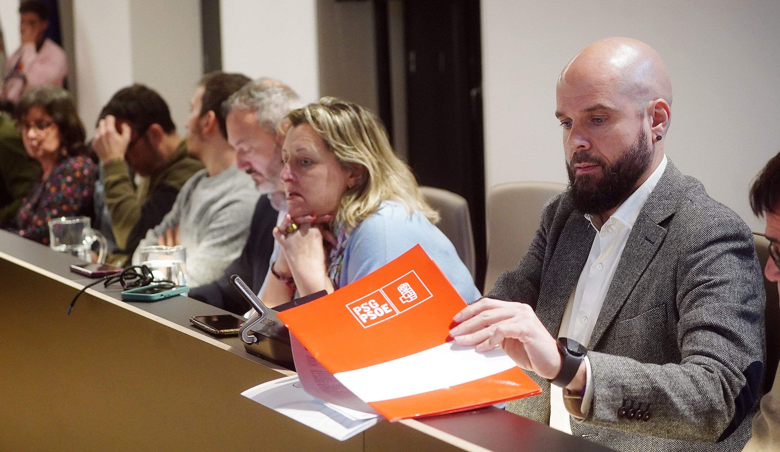 Pleno municipal de Pontevedra en el que se aprobaron los presupuestos de 2025