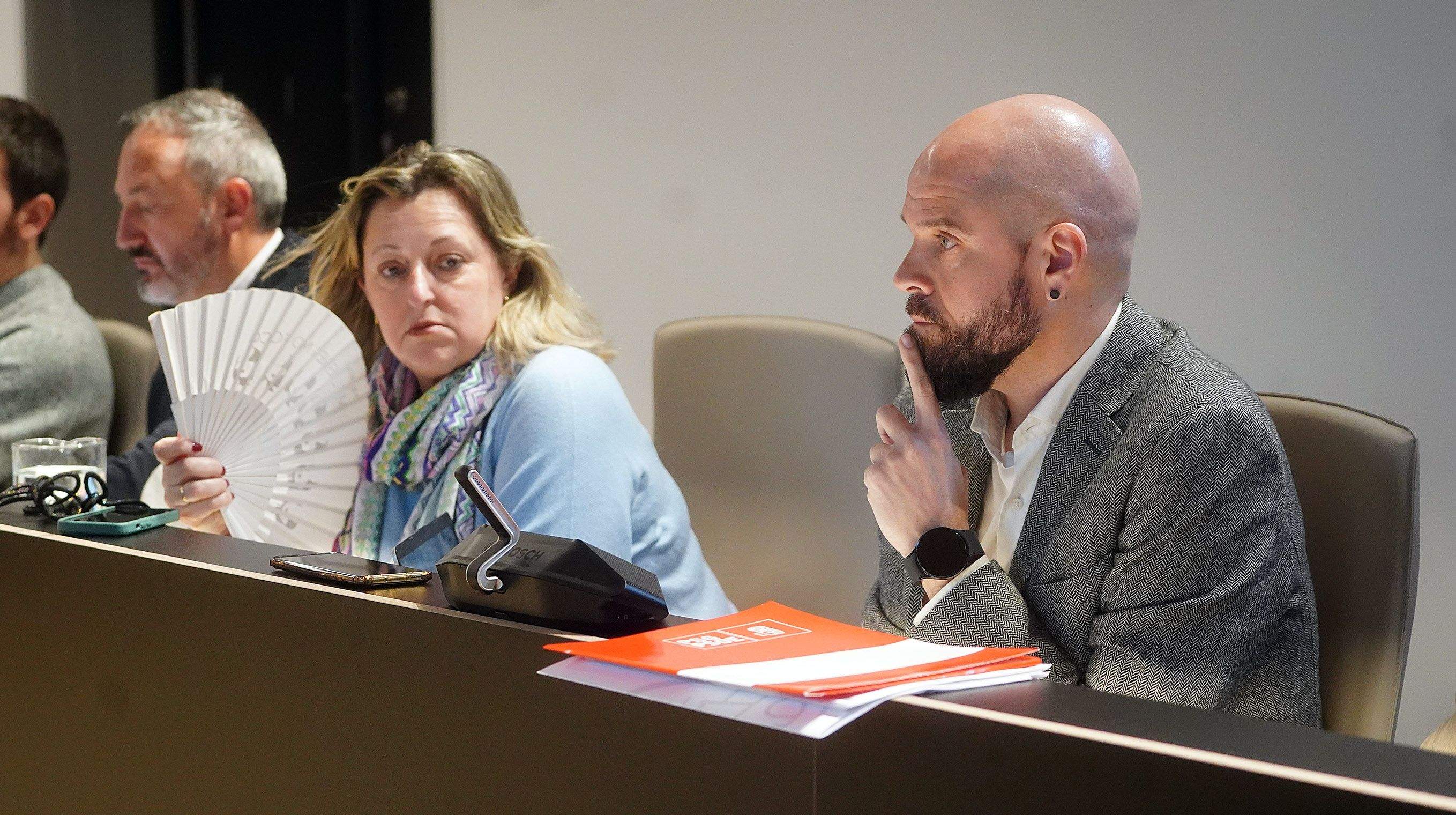 Pleno municipal de Pontevedra en el que se aprobaron los presupuestos de 2025