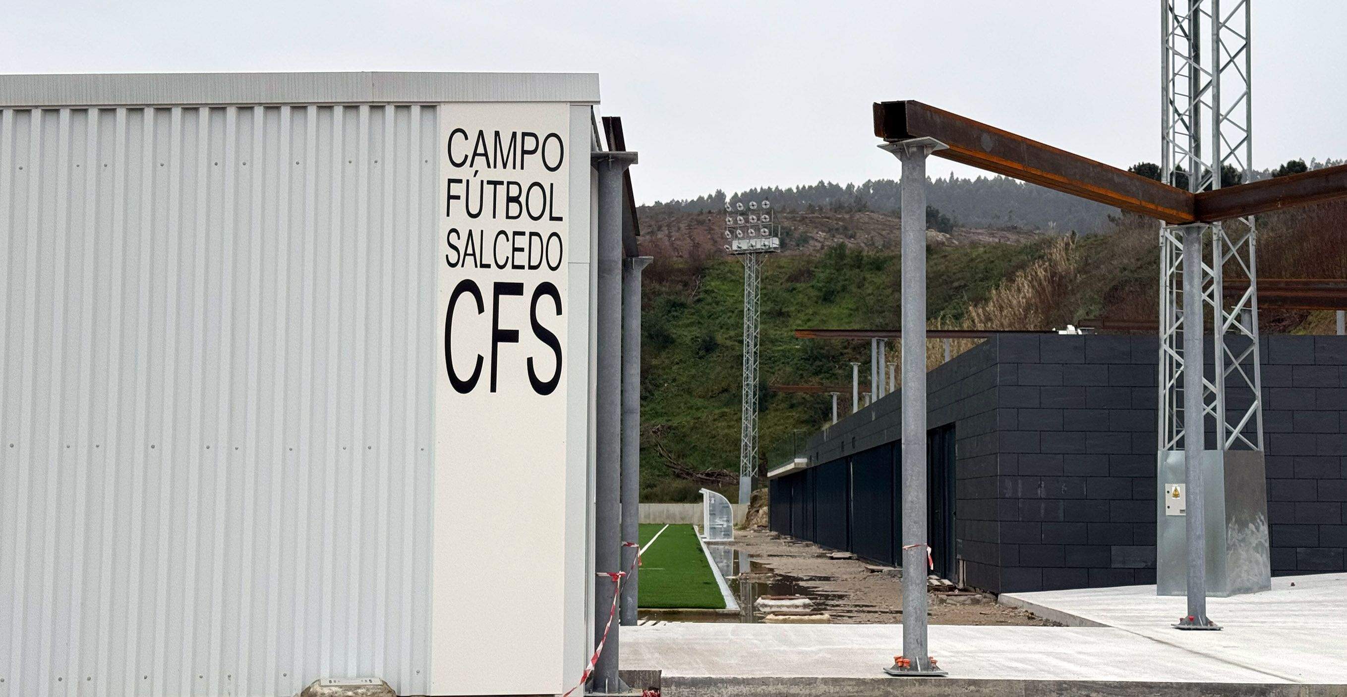 Nuevo campo de fútbol de Salcedo