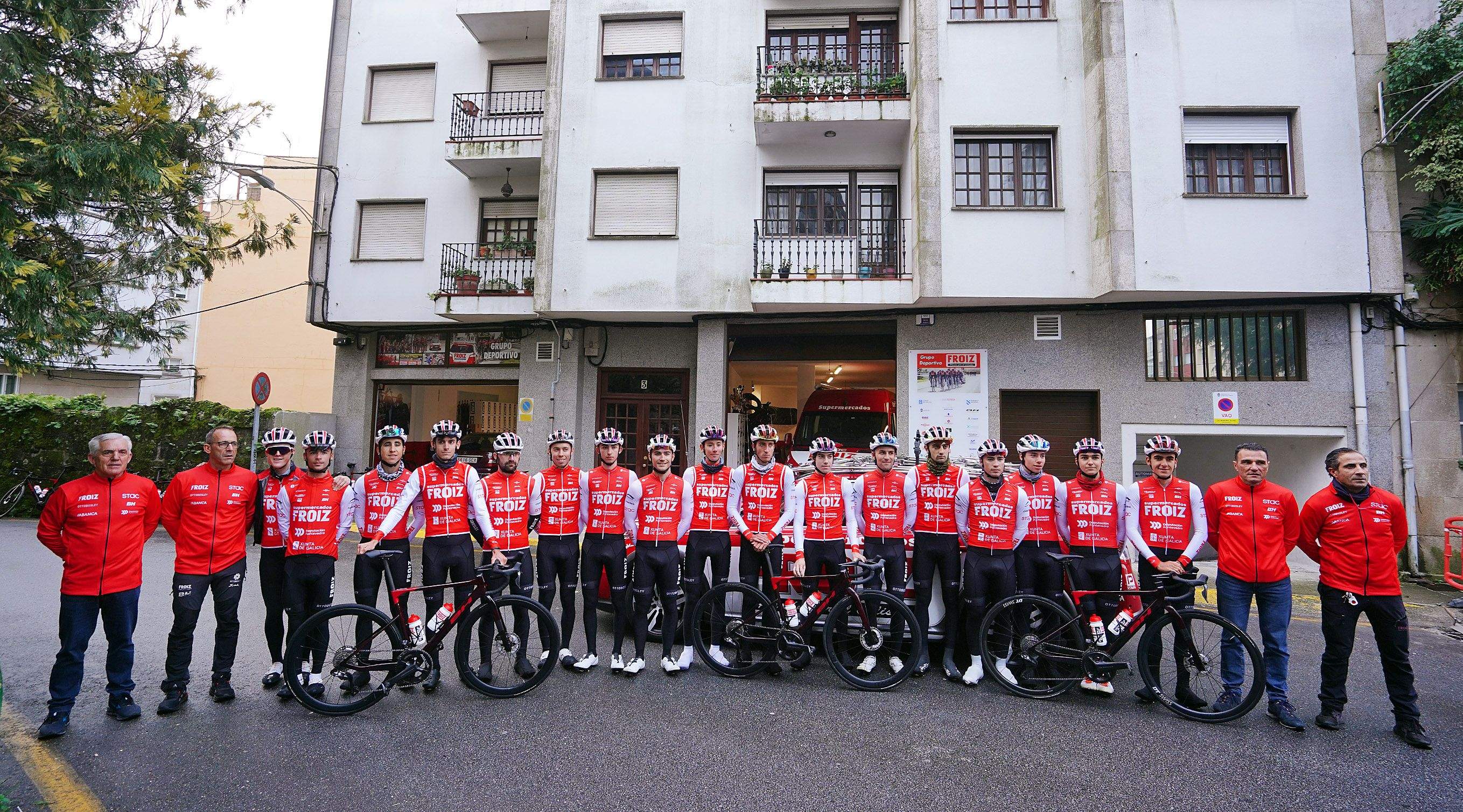 O equipo ciclista Froiz inicia a tempada 2025 O equipo ciclista Froiz inicia a tempada 2025