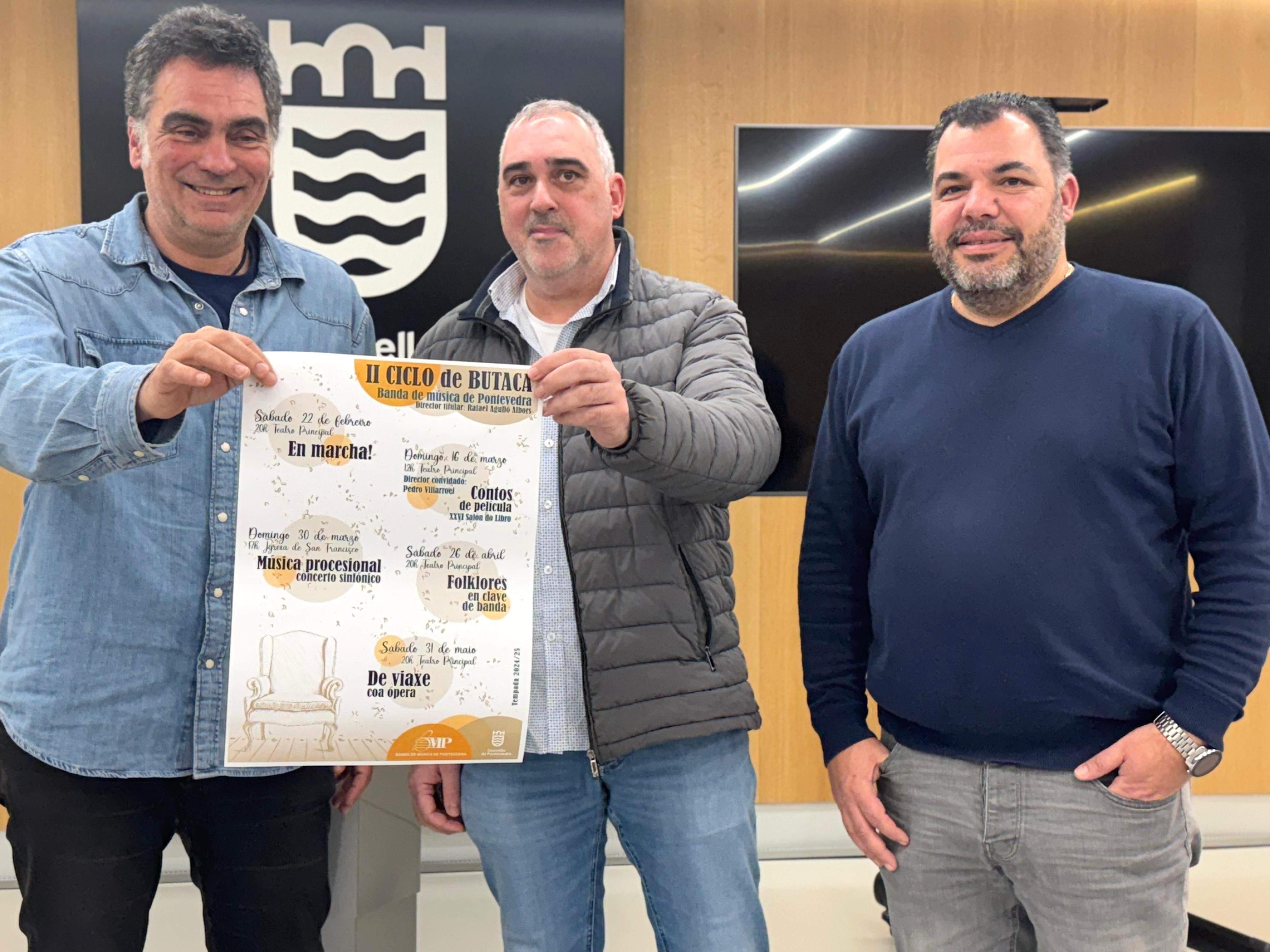 Presentación do Ciclo de Butaca da Banda de Música de Pontevedra