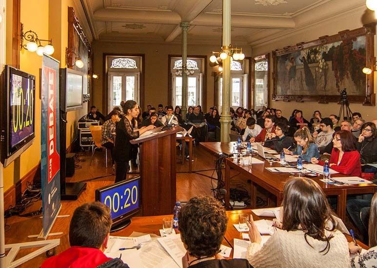 Final do IV club de debate do Concello de Pontevedra