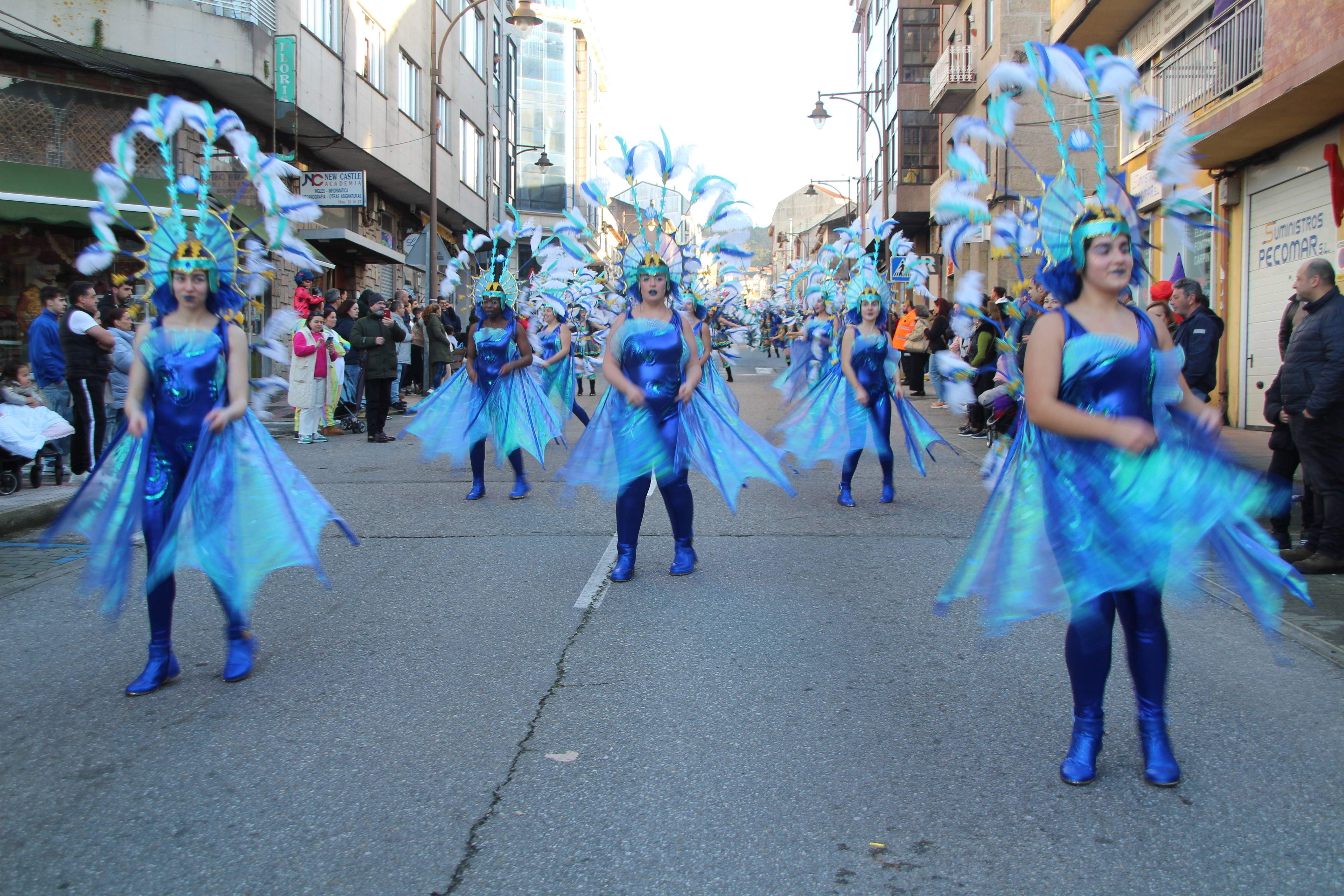 Desfile de comparsas Entruido de Soutomaior Desfile de comparsas Entruido de Soutomaior