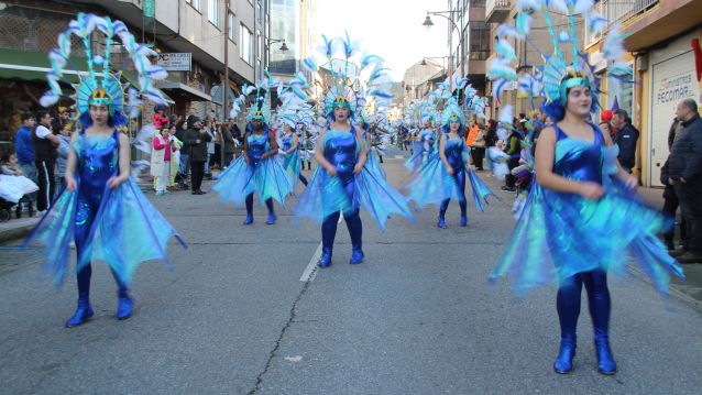 Desfile de comparsas Entruido de Soutomaior Desfile de comparsas Entruido de Soutomaior