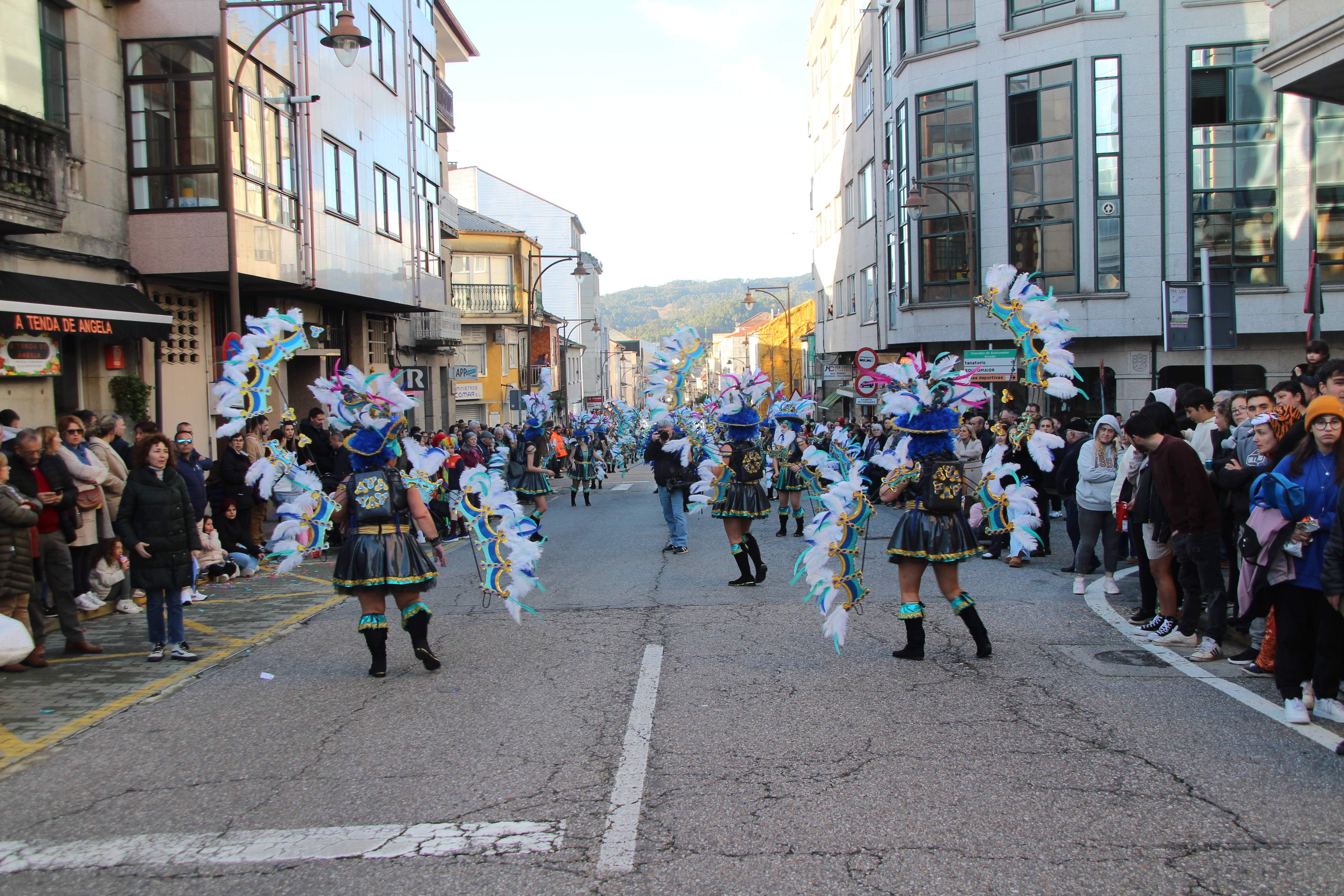 Desfile de comparsas Entruido de Soutomaior Desfile de comparsas Entruido de Soutomaior
