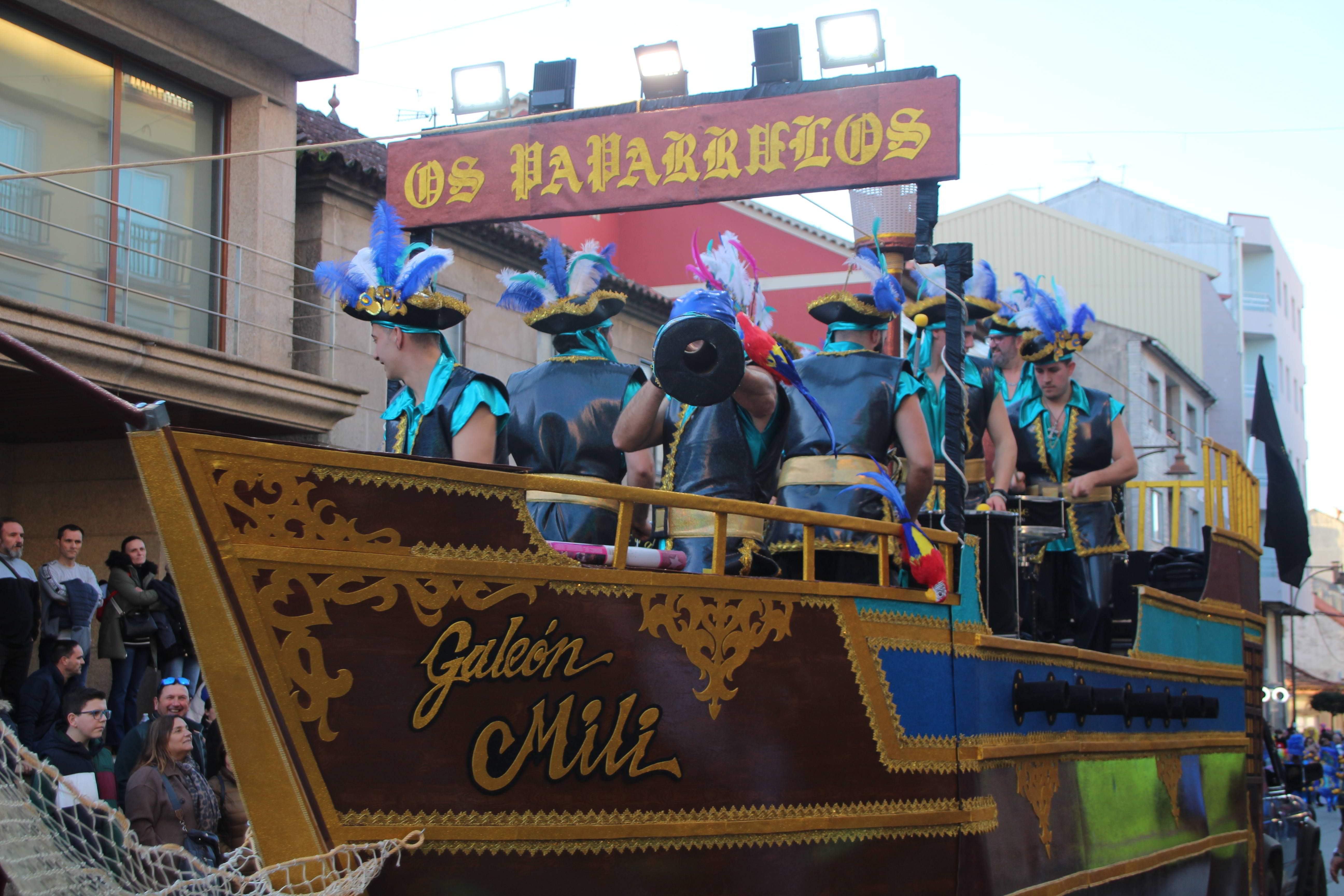 Desfile de comparsas Entruido de Soutomaior Desfile de comparsas Entruido de Soutomaior