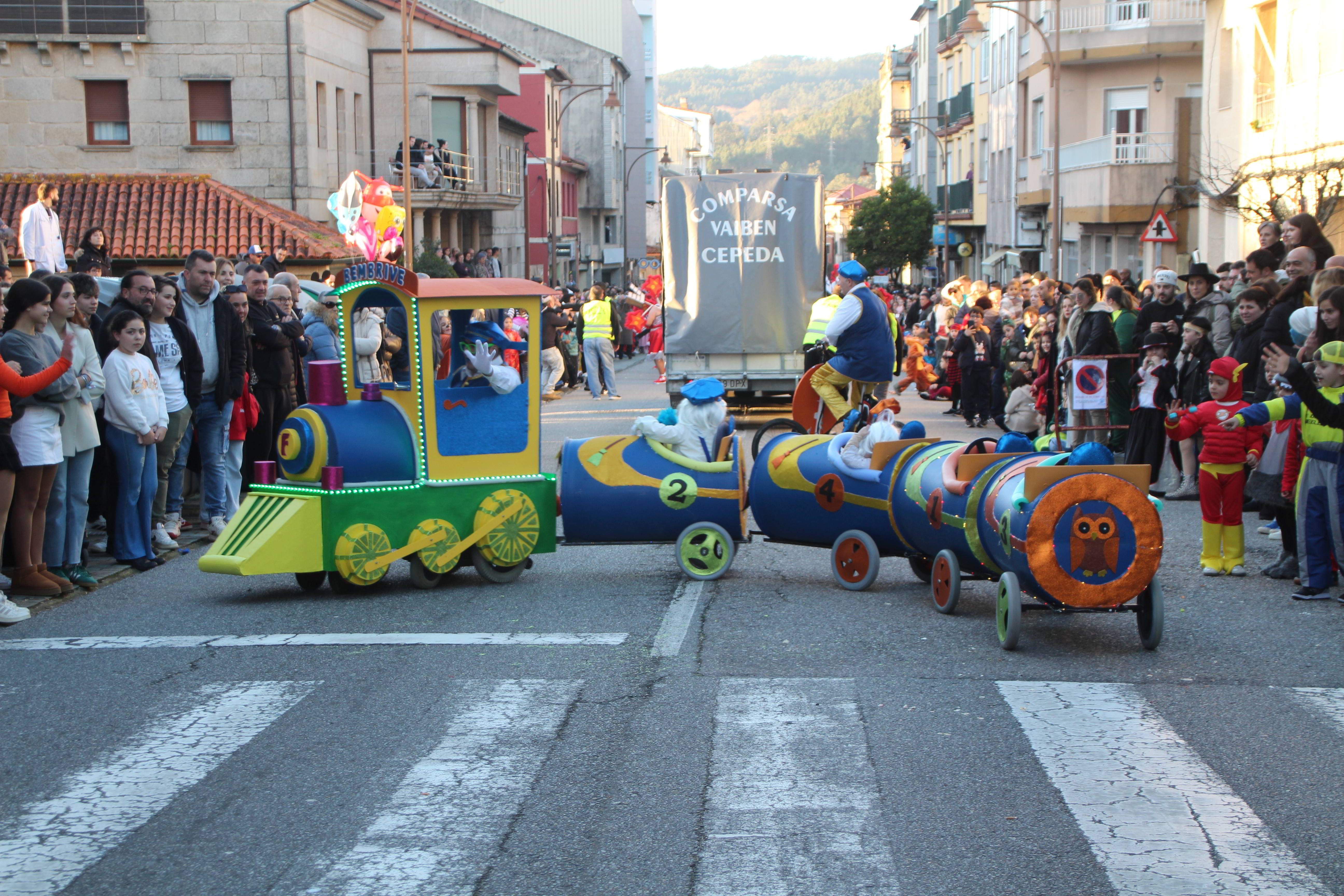 Desfile de comparsas Entruido de Soutomaior Desfile de comparsas Entruido de Soutomaior