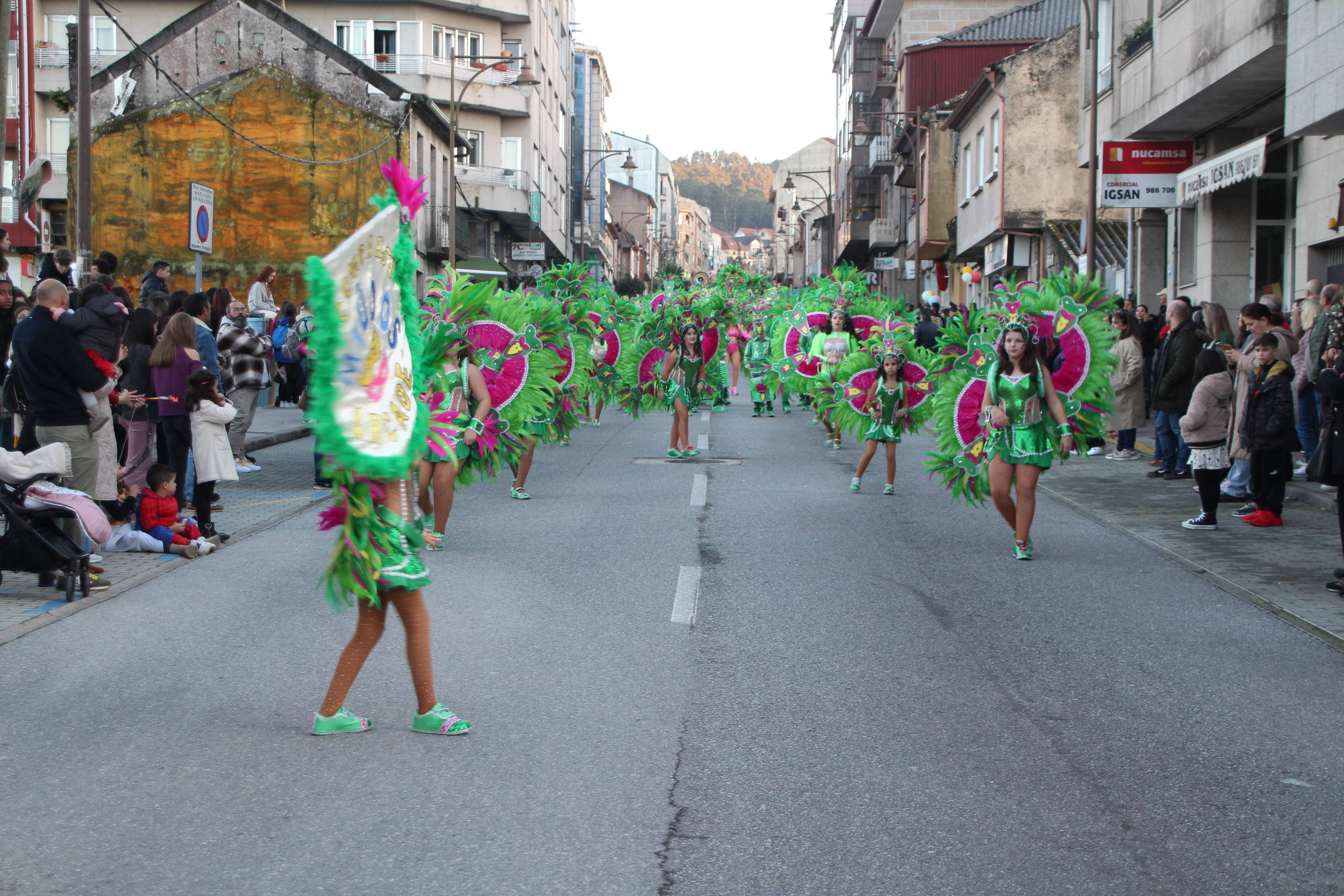 Desfile de comparsas Entruido de Soutomaior Desfile de comparsas Entruido de Soutomaior