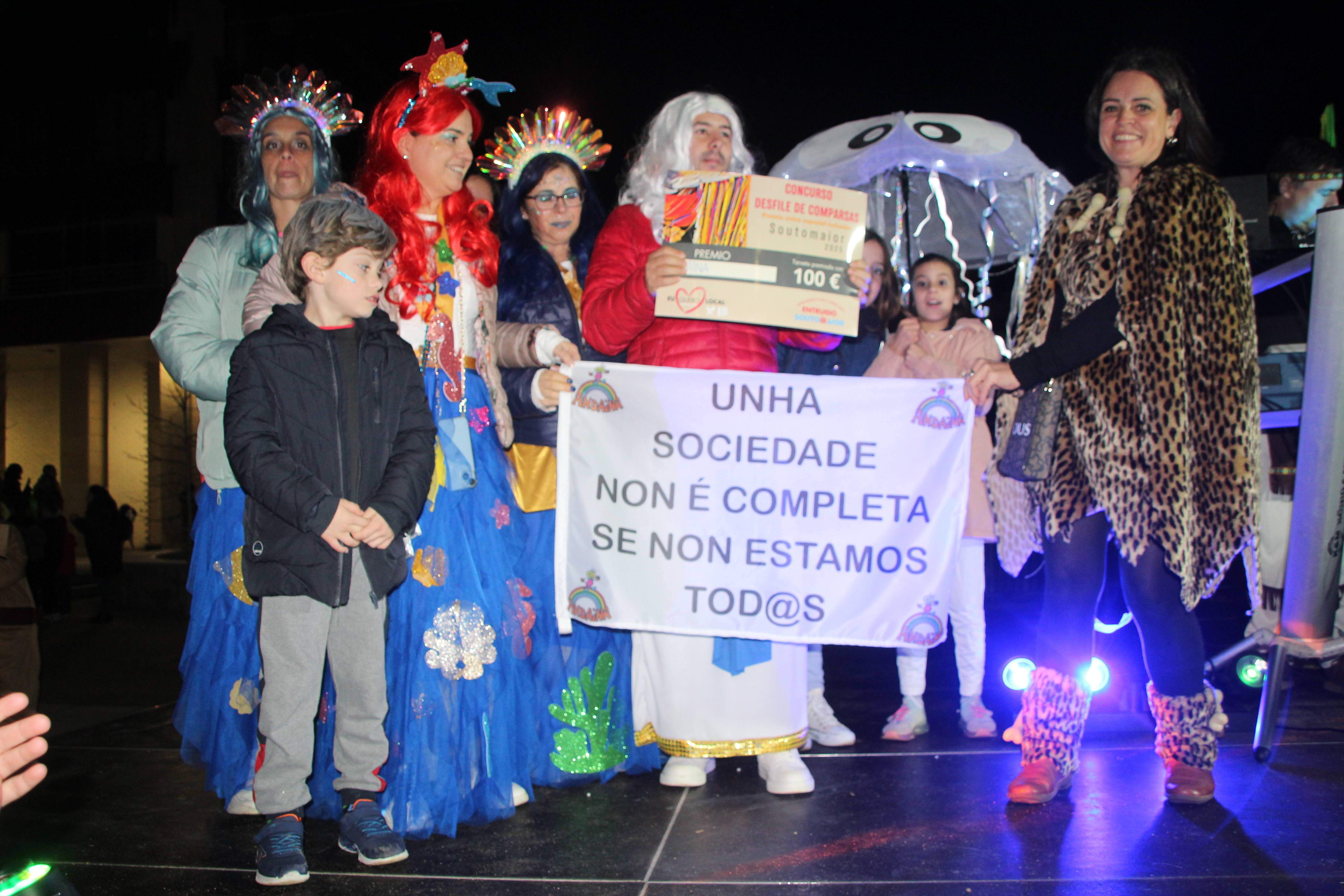 Desfile de comparsas Entruido de Soutomaior Desfile de comparsas Entruido de Soutomaior