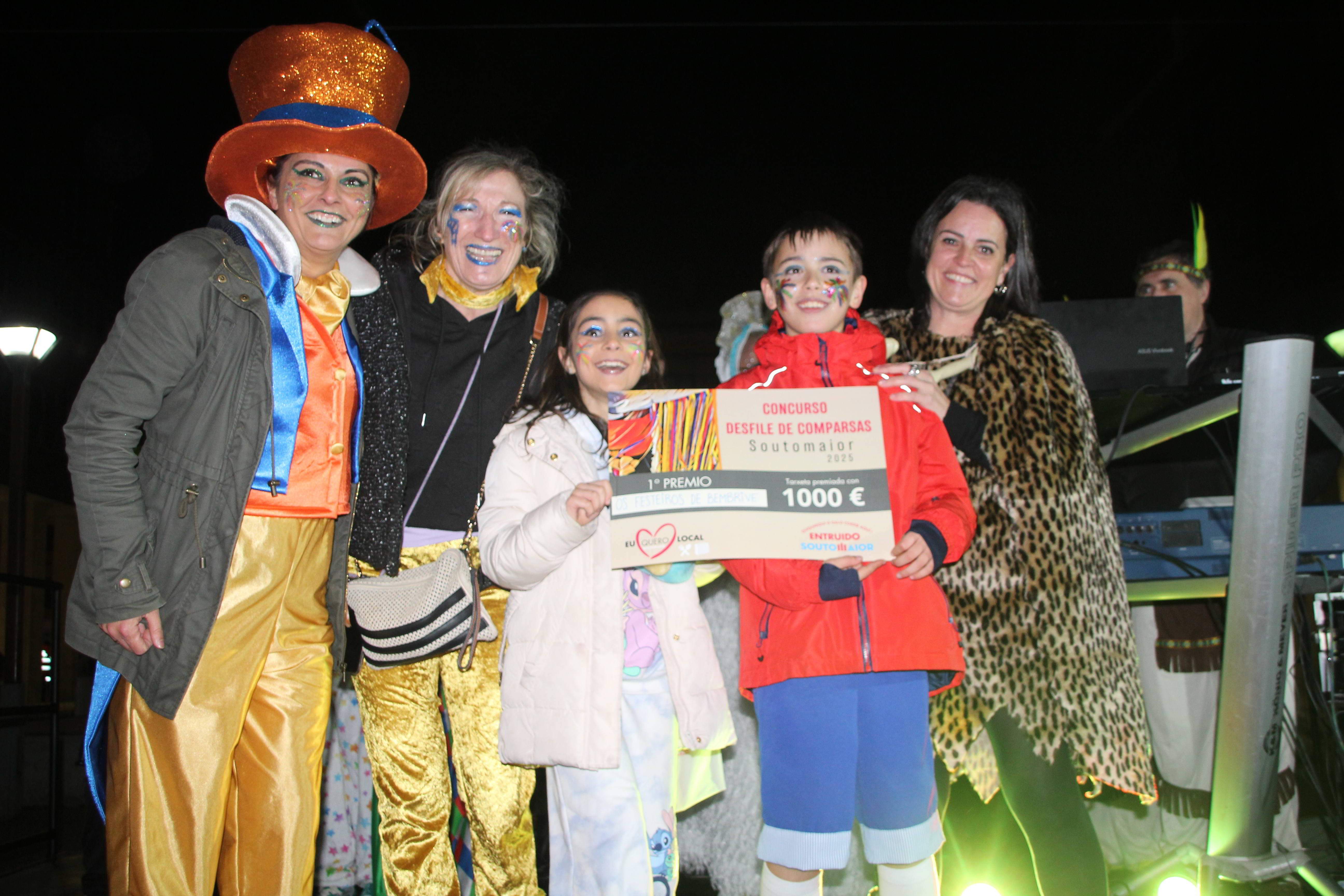 Desfile de comparsas Entruido de Soutomaior Desfile de comparsas Entruido de Soutomaior