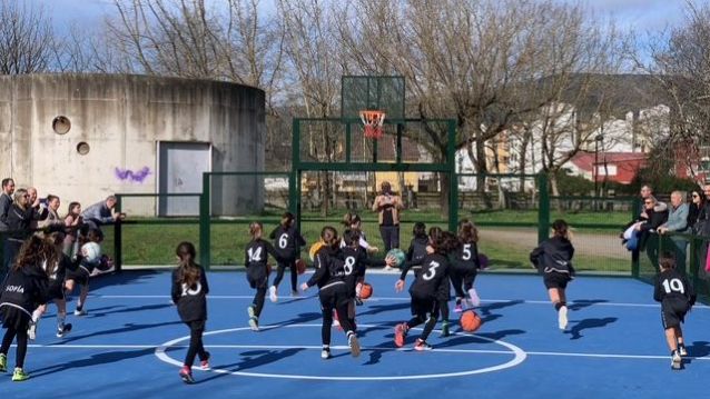 Pista Multideporte da Tafona en Caldas Pista Multideporte da Tafona en Caldas